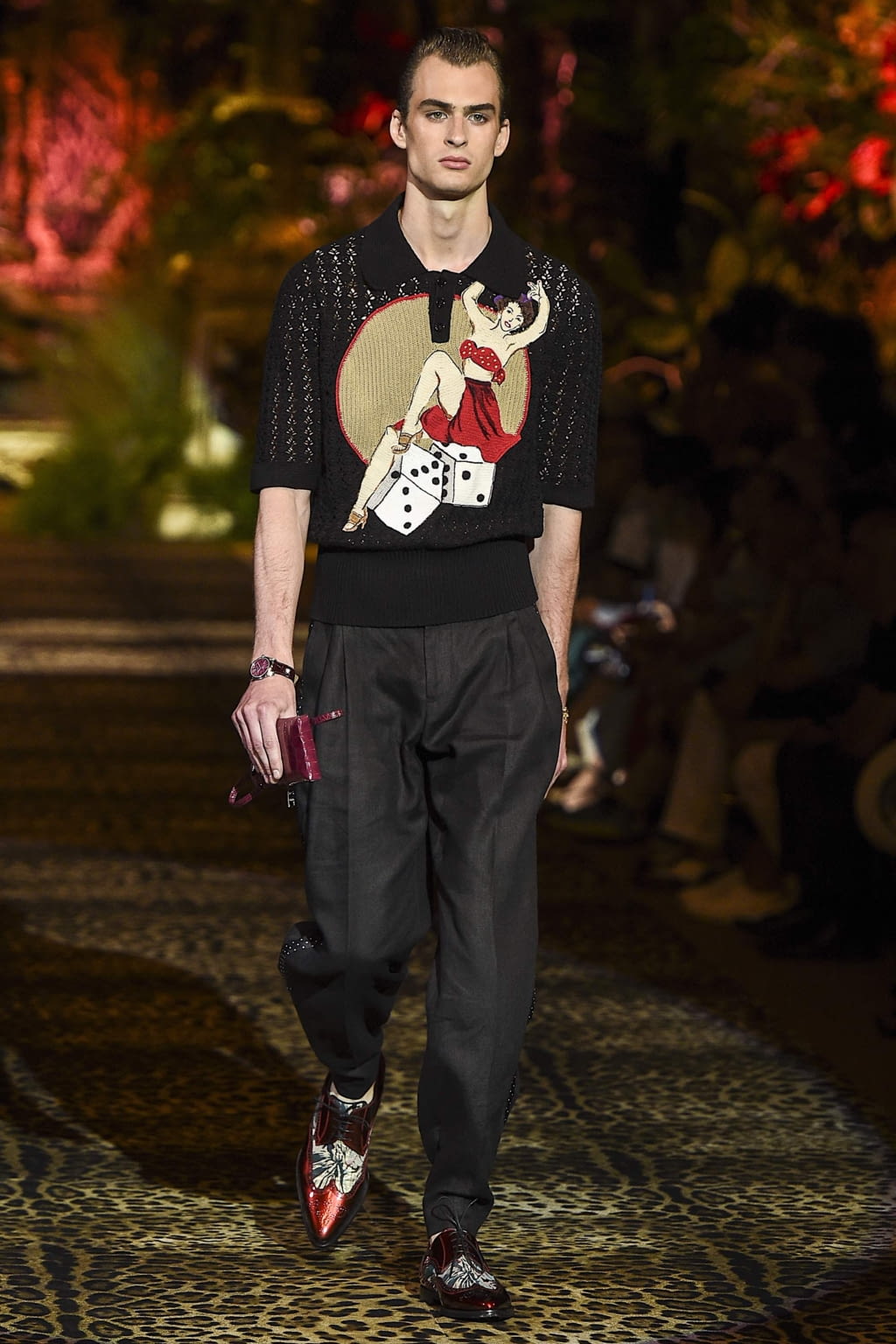 Fashion Week Milan Spring/Summer 2020 look 46 from the Dolce & Gabbana collection 男装