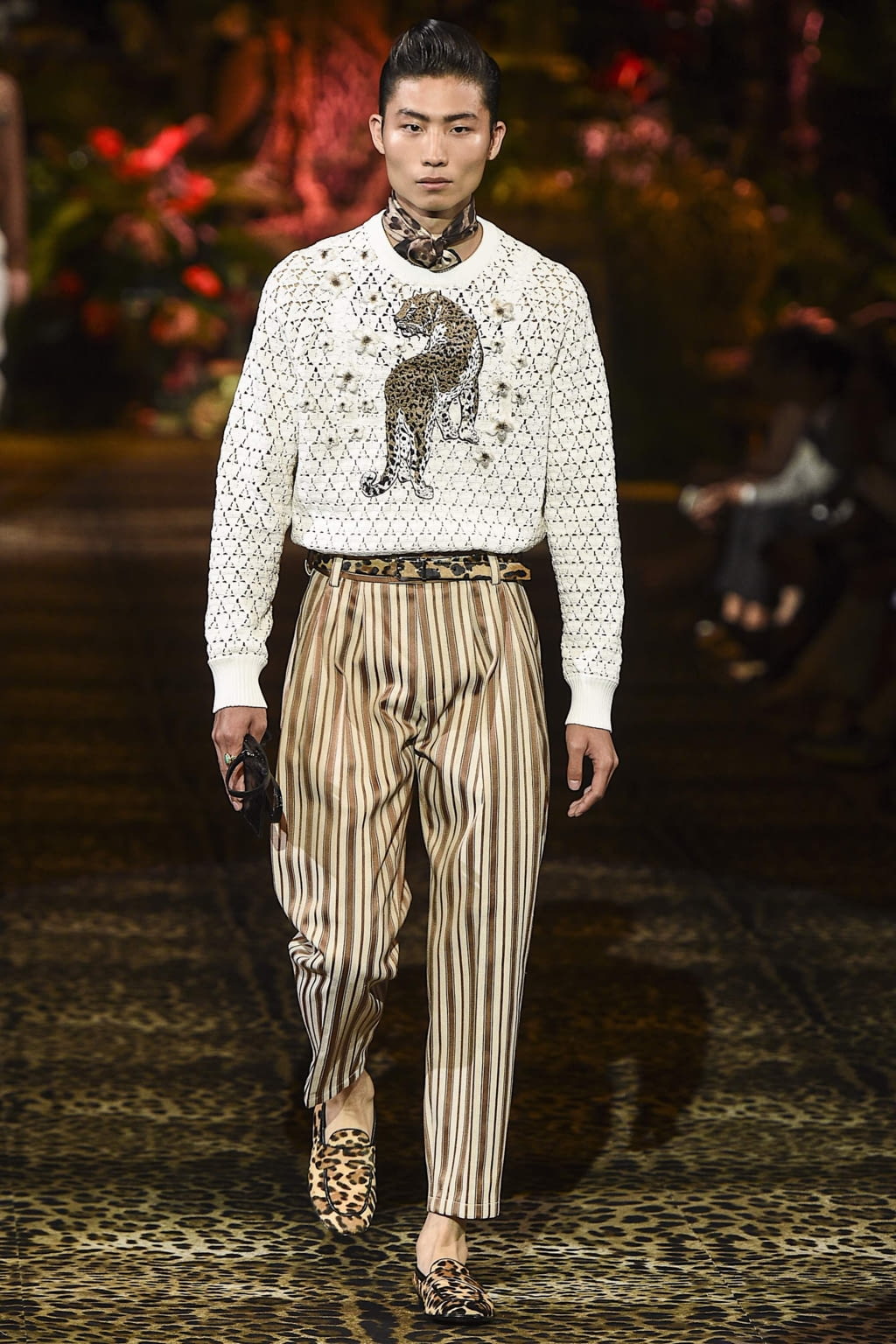 Fashion Week Milan Spring/Summer 2020 look 47 from the Dolce & Gabbana collection menswear