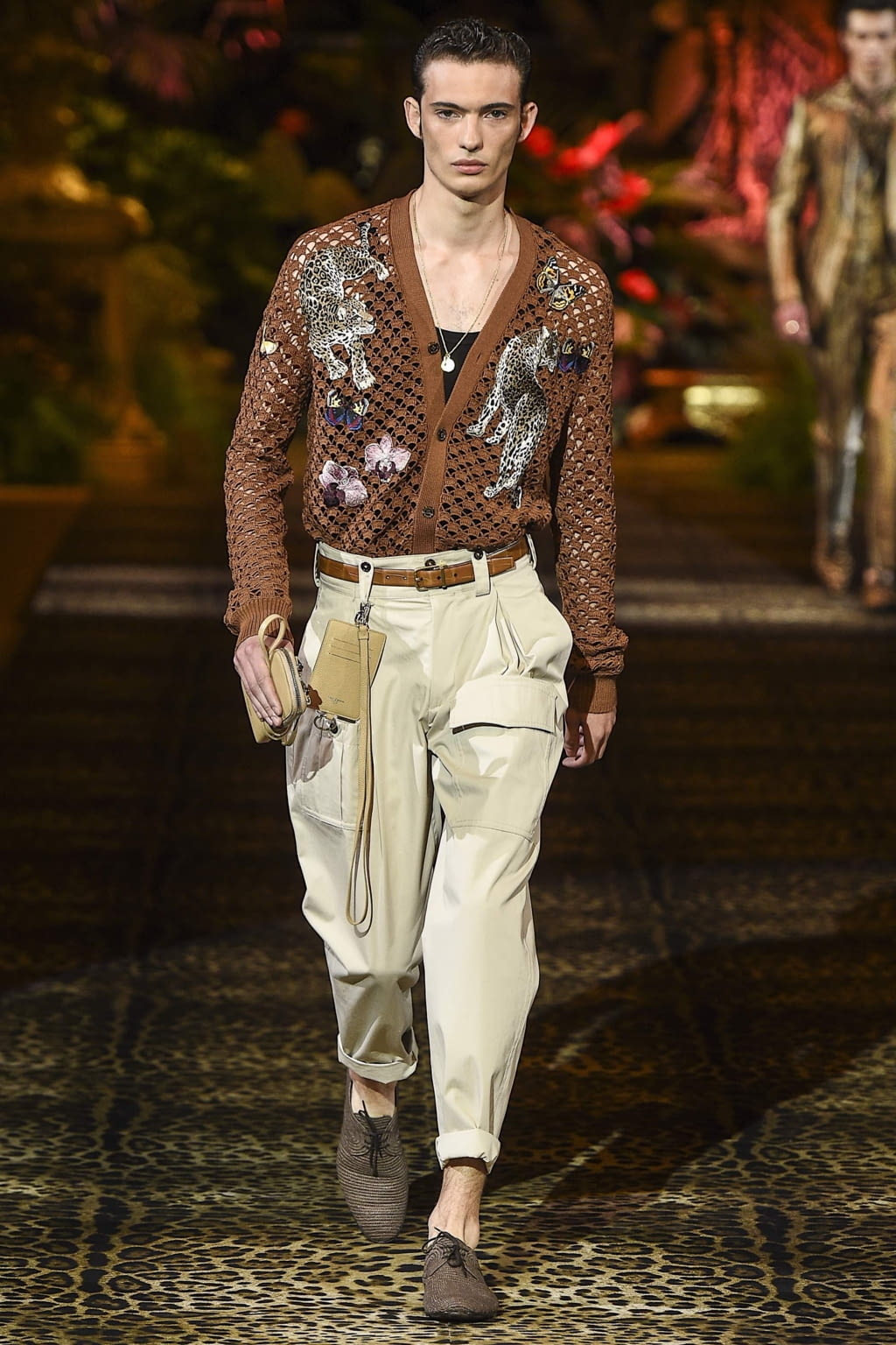 Fashion Week Milan Spring/Summer 2020 look 48 from the Dolce & Gabbana collection menswear