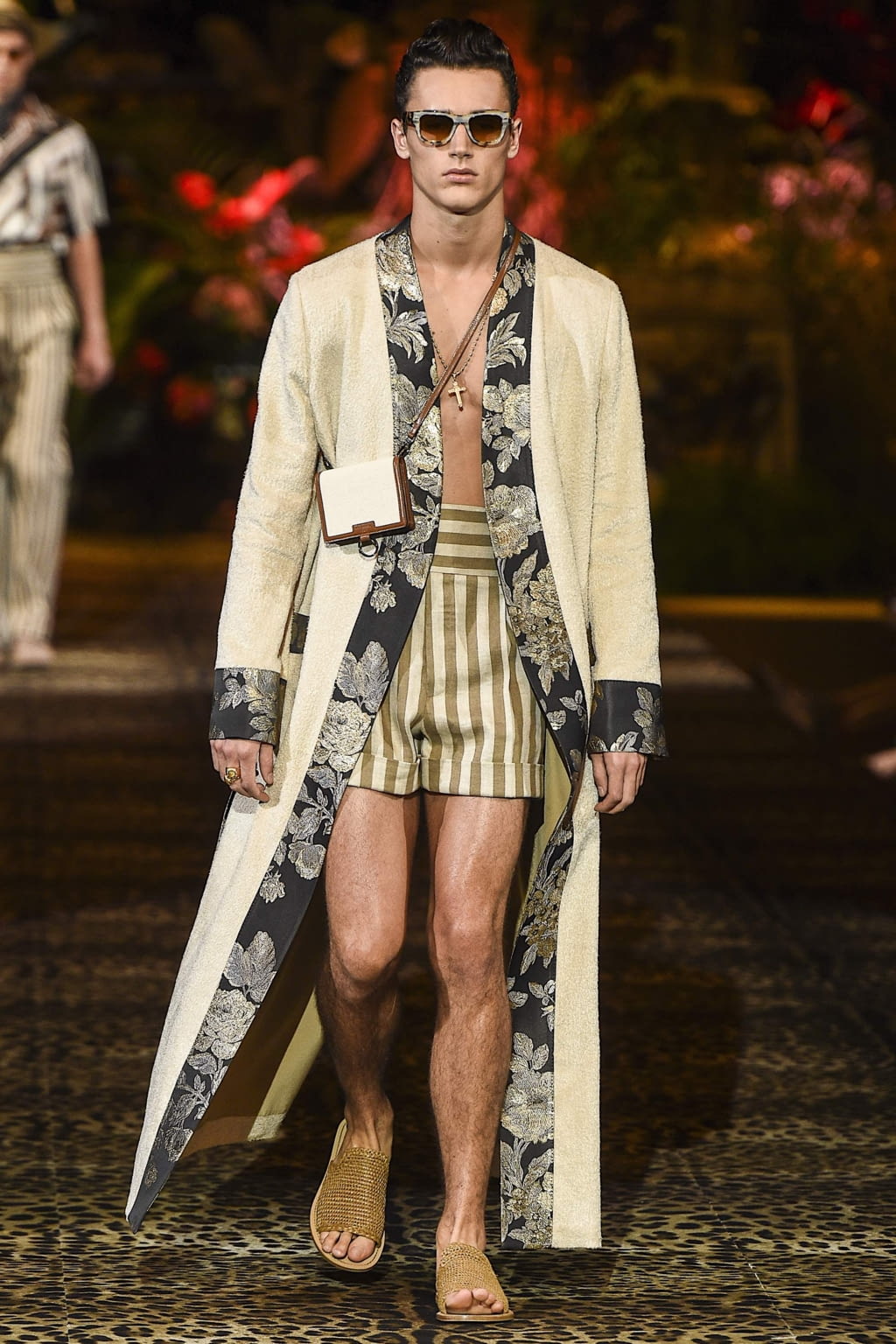 Fashion Week Milan Spring/Summer 2020 look 50 from the Dolce & Gabbana collection menswear