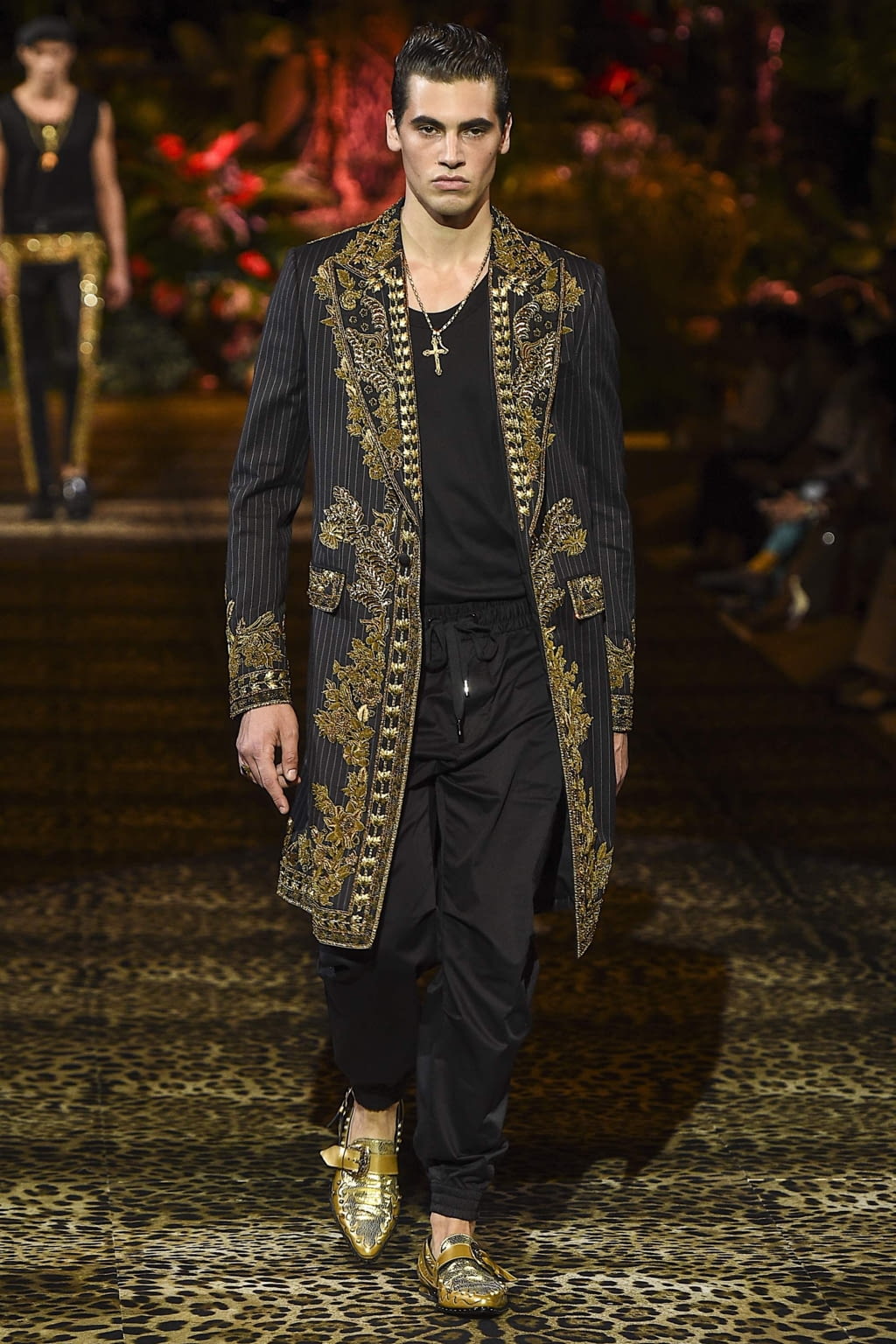 Fashion Week Milan Spring/Summer 2020 look 53 from the Dolce & Gabbana collection menswear