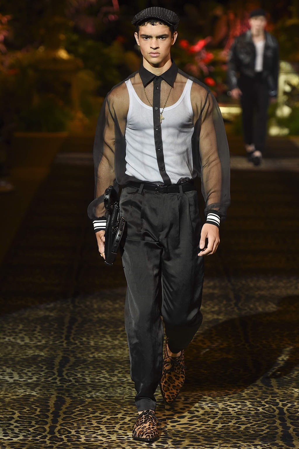 Fashion Week Milan Spring/Summer 2020 look 57 from the Dolce & Gabbana collection menswear