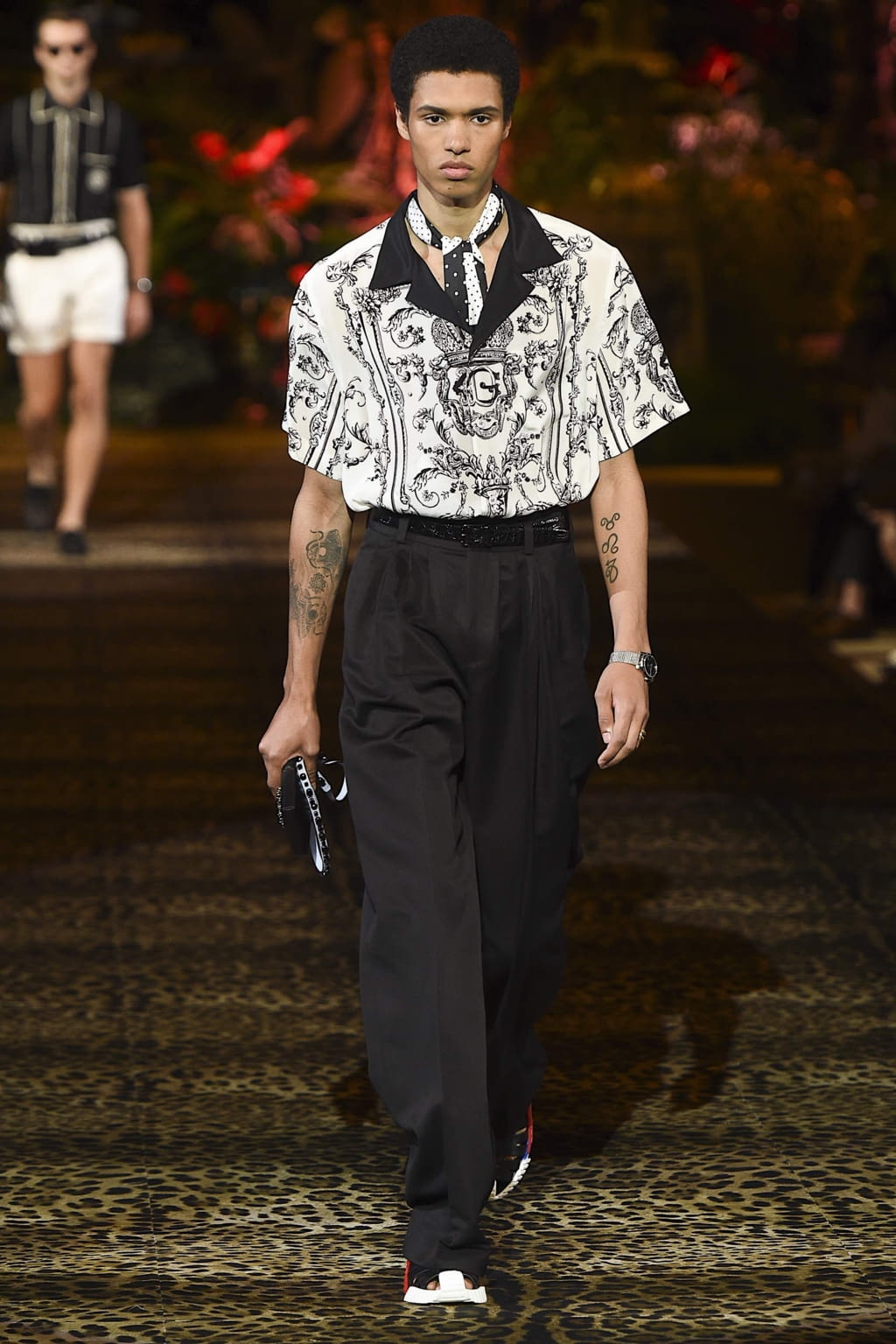 Fashion Week Milan Spring/Summer 2020 look 62 from the Dolce & Gabbana collection 男装