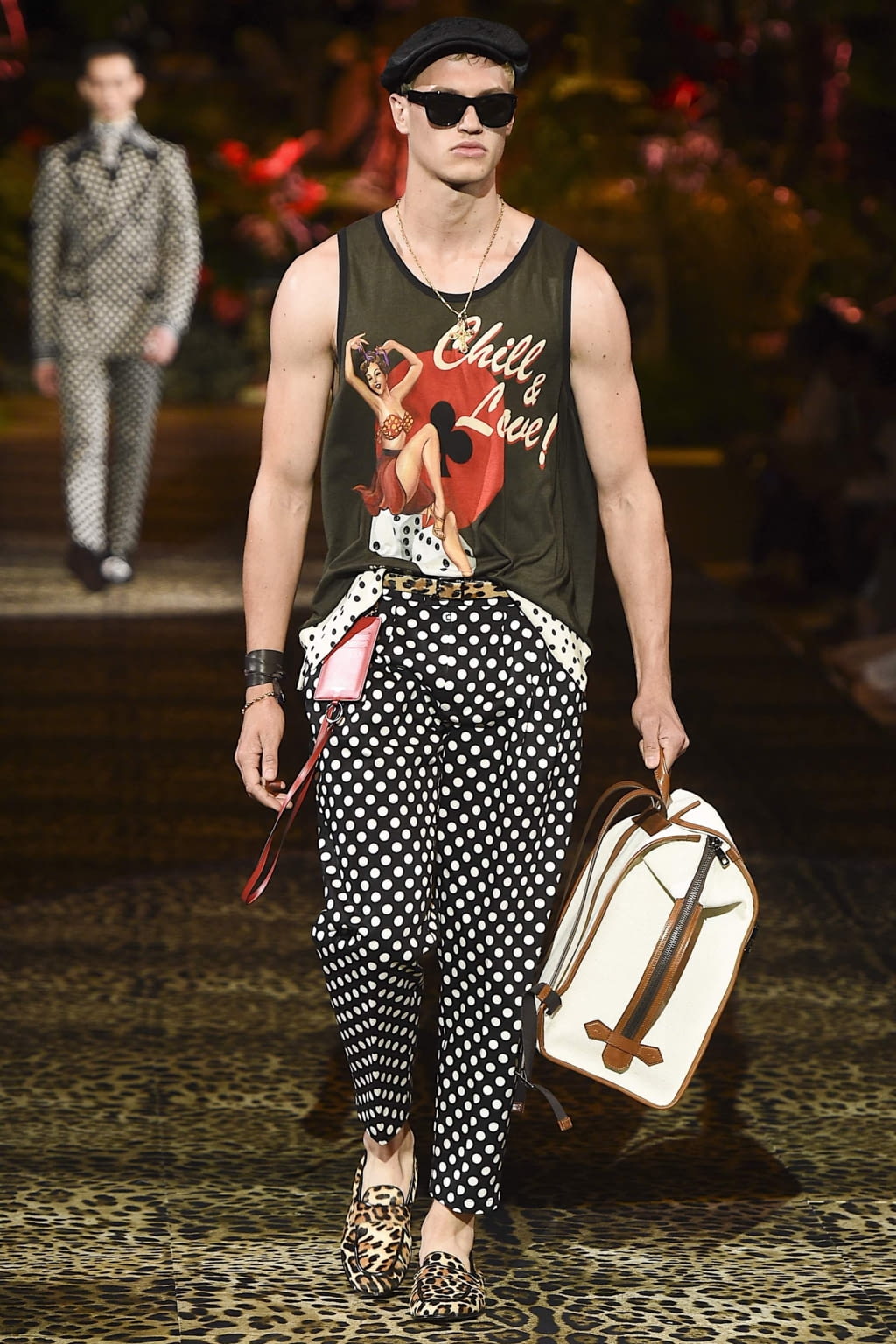 Fashion Week Milan Spring/Summer 2020 look 77 from the Dolce & Gabbana collection menswear