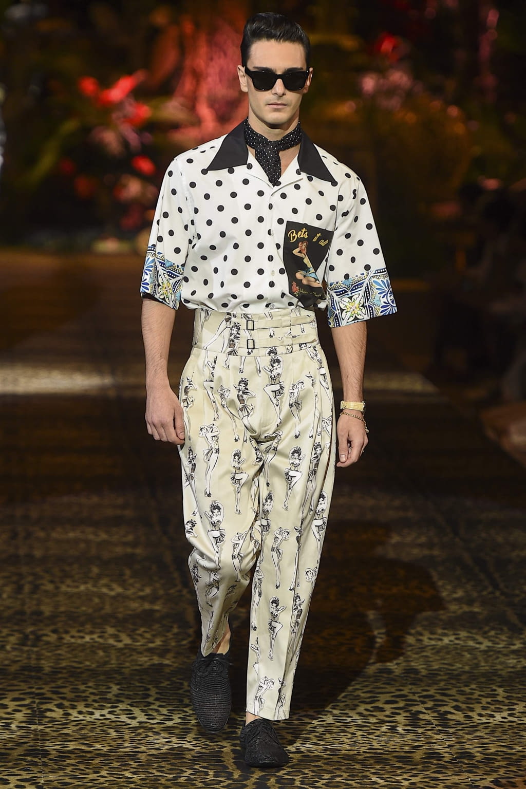 Fashion Week Milan Spring/Summer 2020 look 83 from the Dolce & Gabbana collection menswear
