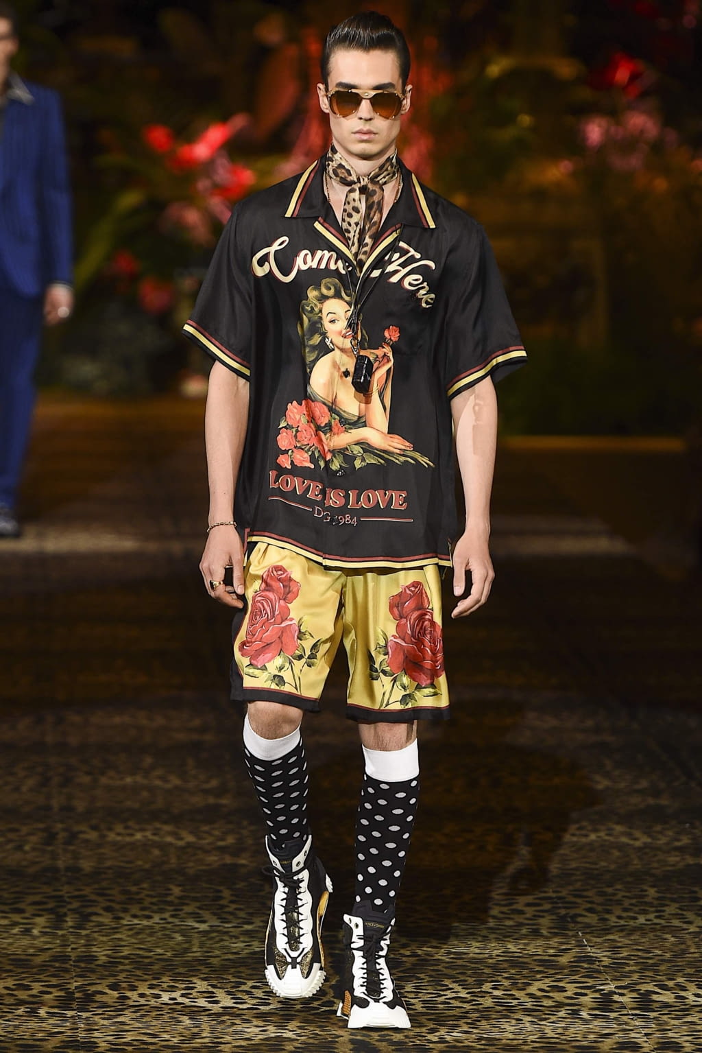 Fashion Week Milan Spring/Summer 2020 look 86 from the Dolce & Gabbana collection 男装