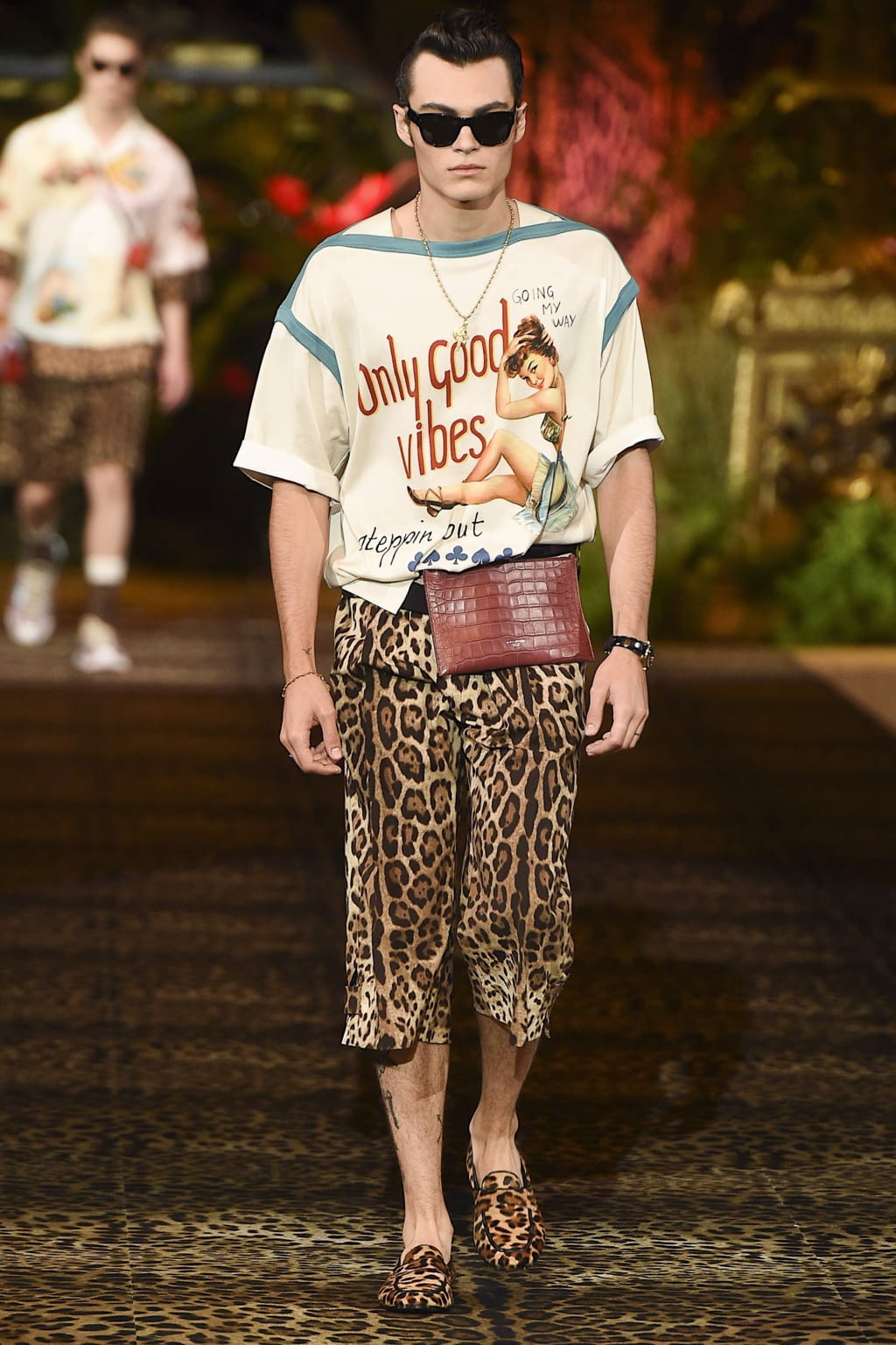 Fashion Week Milan Spring/Summer 2020 look 92 from the Dolce & Gabbana collection menswear