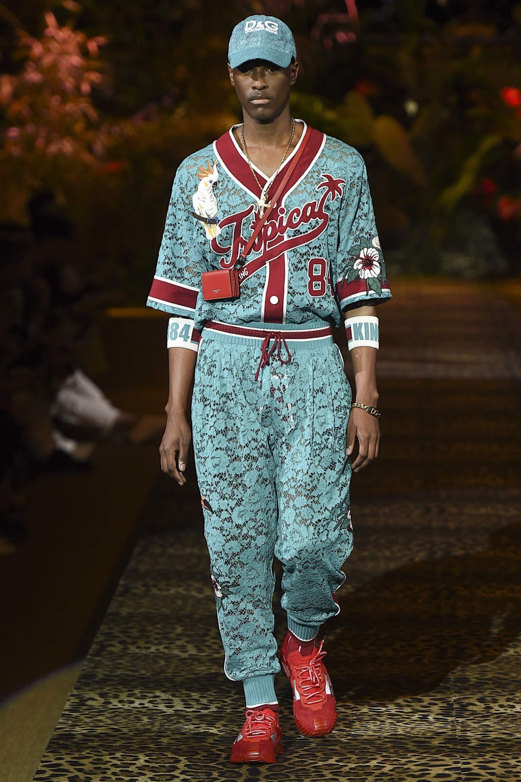 Fashion Week Milan Spring/Summer 2020 look 99 from the Dolce & Gabbana collection menswear