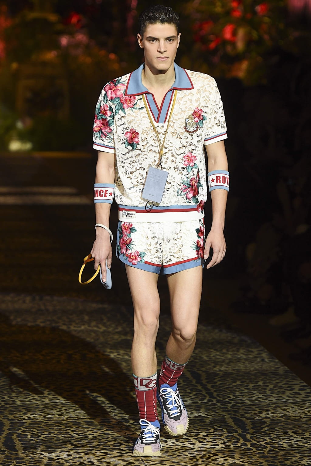 Fashion Week Milan Spring/Summer 2020 look 100 from the Dolce & Gabbana collection menswear