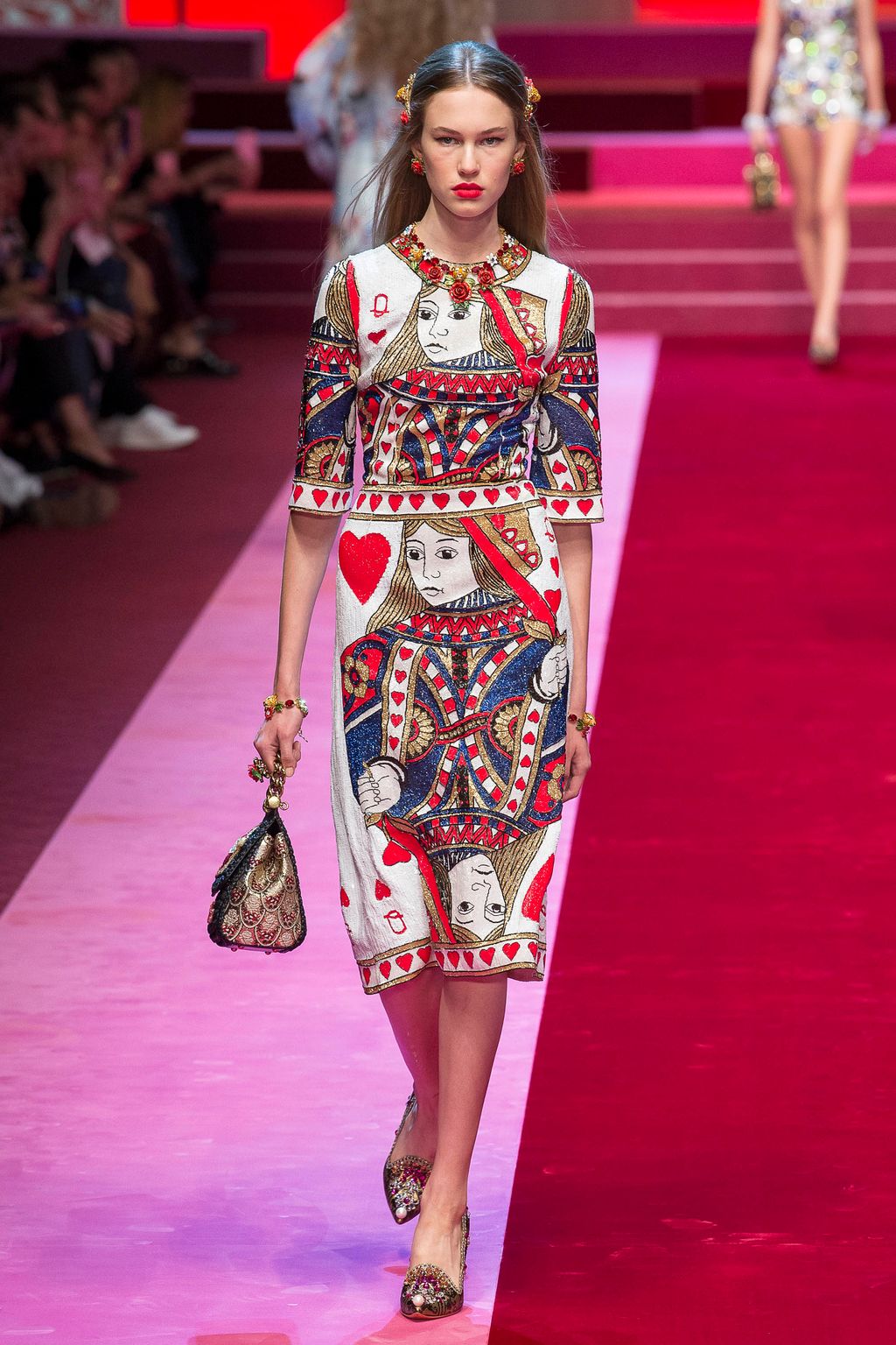 Fashion Week Milan Spring/Summer 2018 look 18 from the Dolce & Gabbana collection 女装