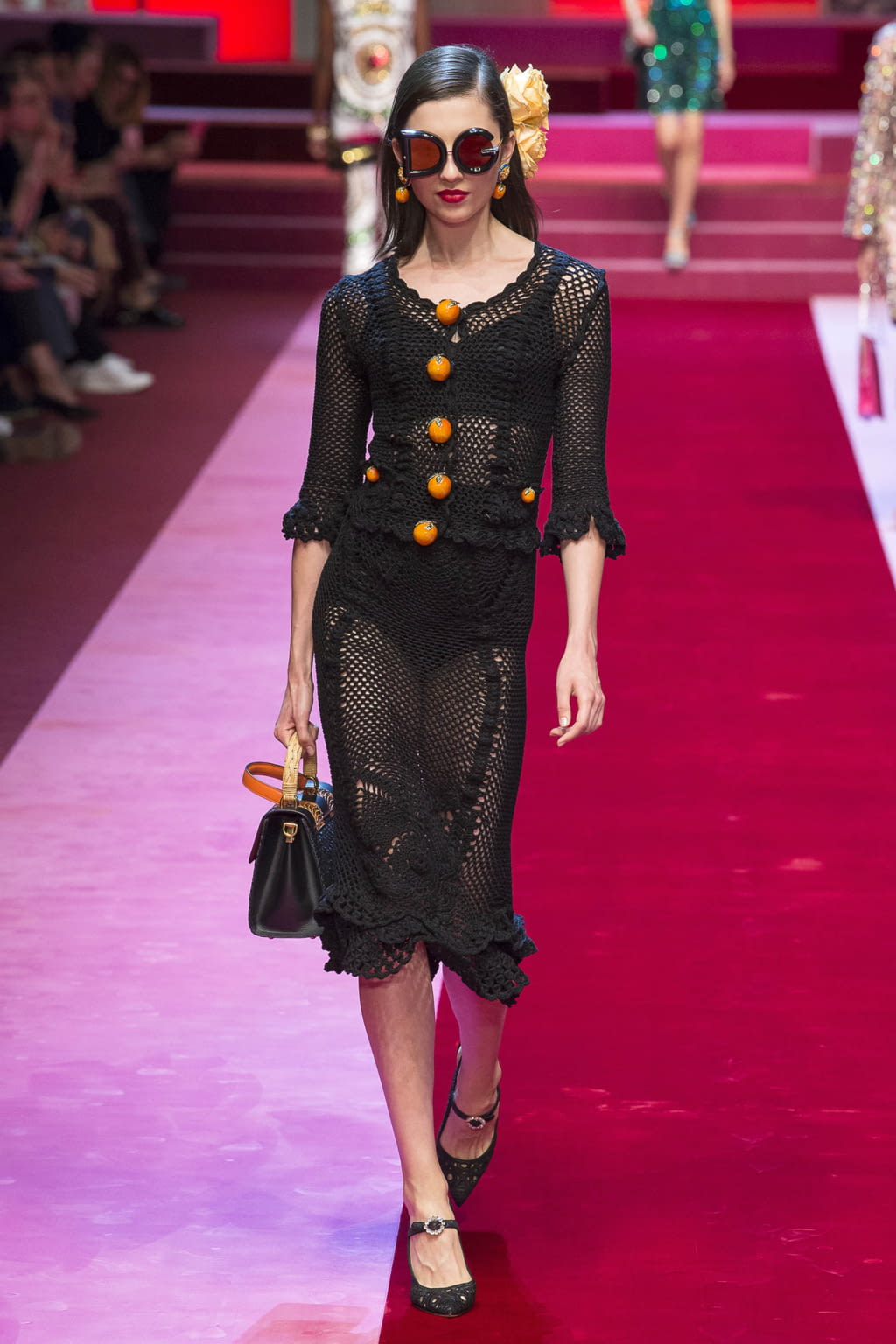 Fashion Week Milan Spring/Summer 2018 look 24 de la collection Dolce & Gabbana womenswear