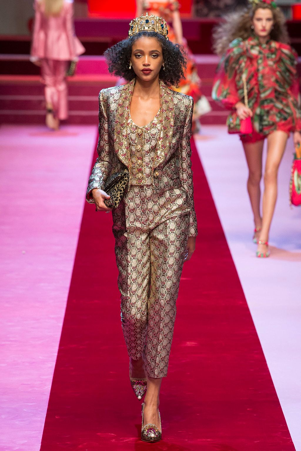 Fashion Week Milan Spring/Summer 2018 look 48 de la collection Dolce & Gabbana womenswear