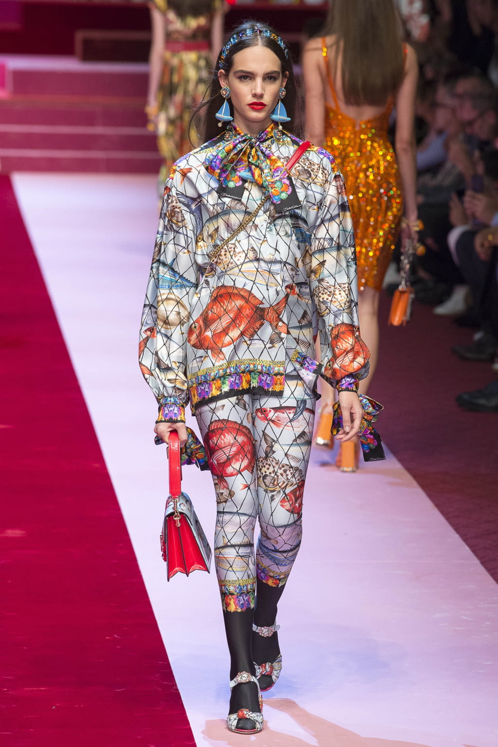 Fashion Week Milan Spring/Summer 2018 look 58 de la collection Dolce & Gabbana womenswear