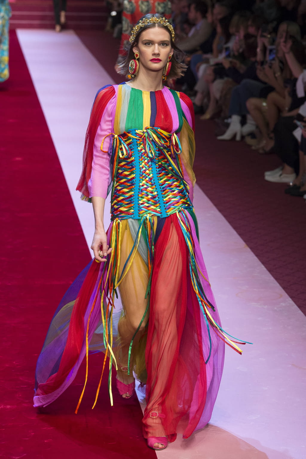 Fashion Week Milan Spring/Summer 2018 look 73 de la collection Dolce & Gabbana womenswear