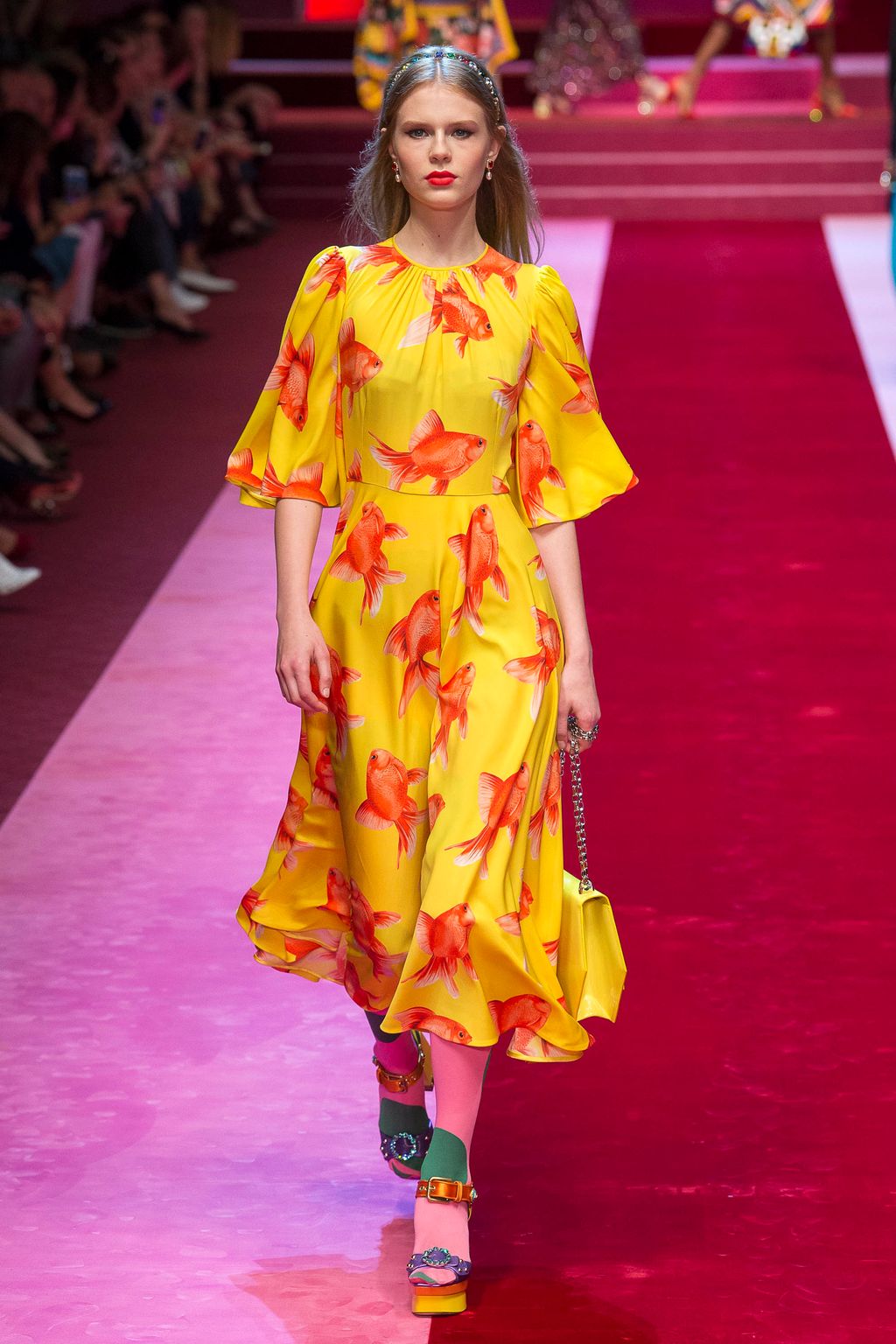 Fashion Week Milan Spring/Summer 2018 look 81 from the Dolce & Gabbana collection womenswear