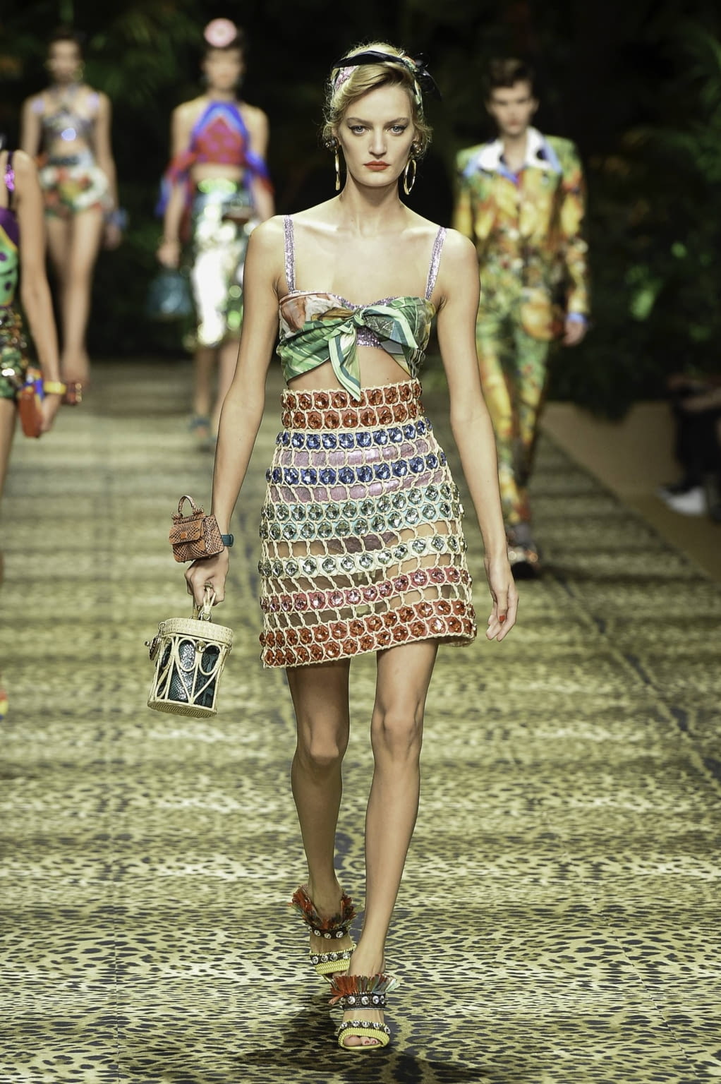 Fashion Week Milan Spring/Summer 2020 look 40 from the Dolce & Gabbana collection 女装