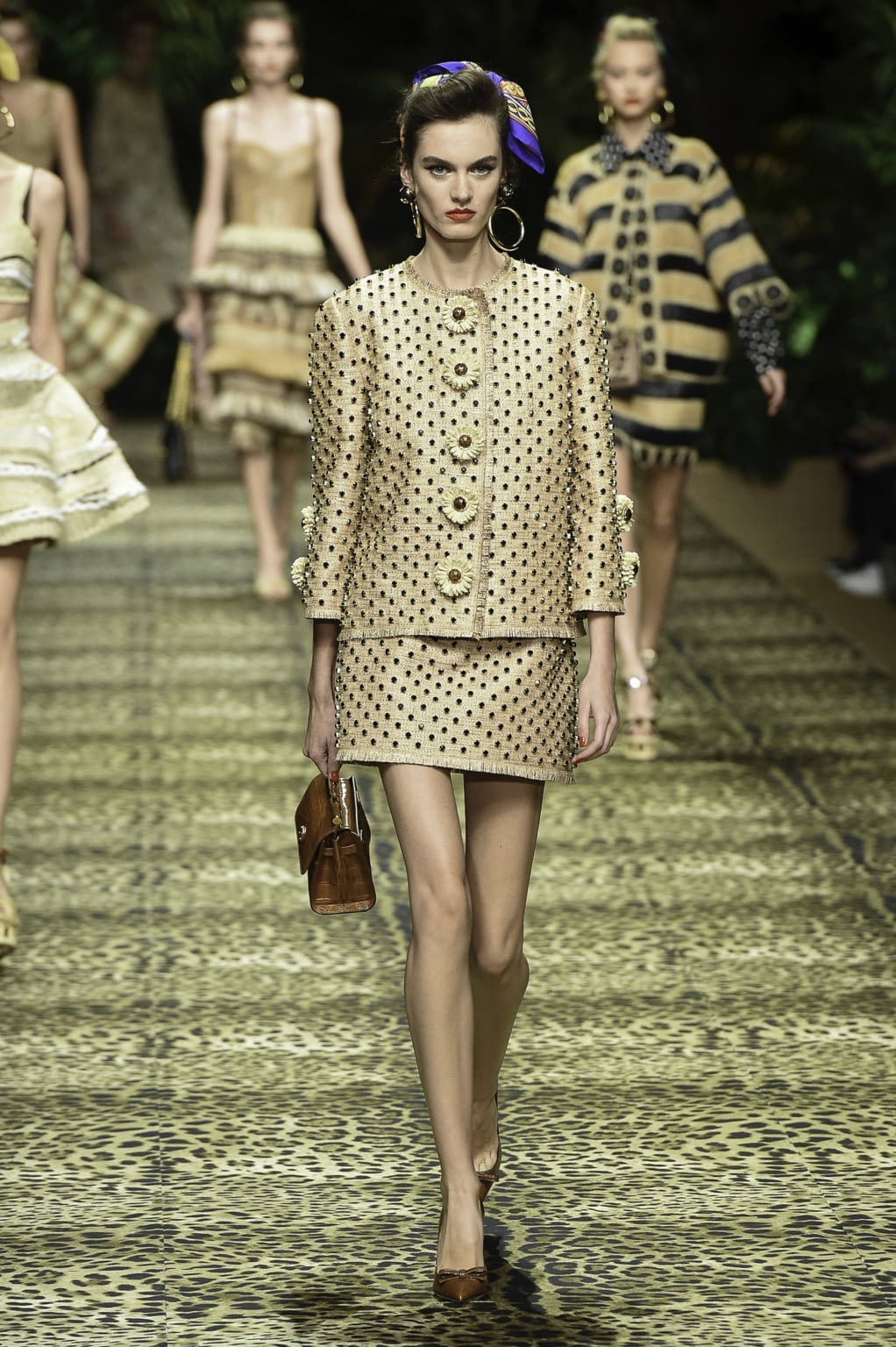 Fashion Week Milan Spring/Summer 2020 look 52 from the Dolce & Gabbana collection 女装