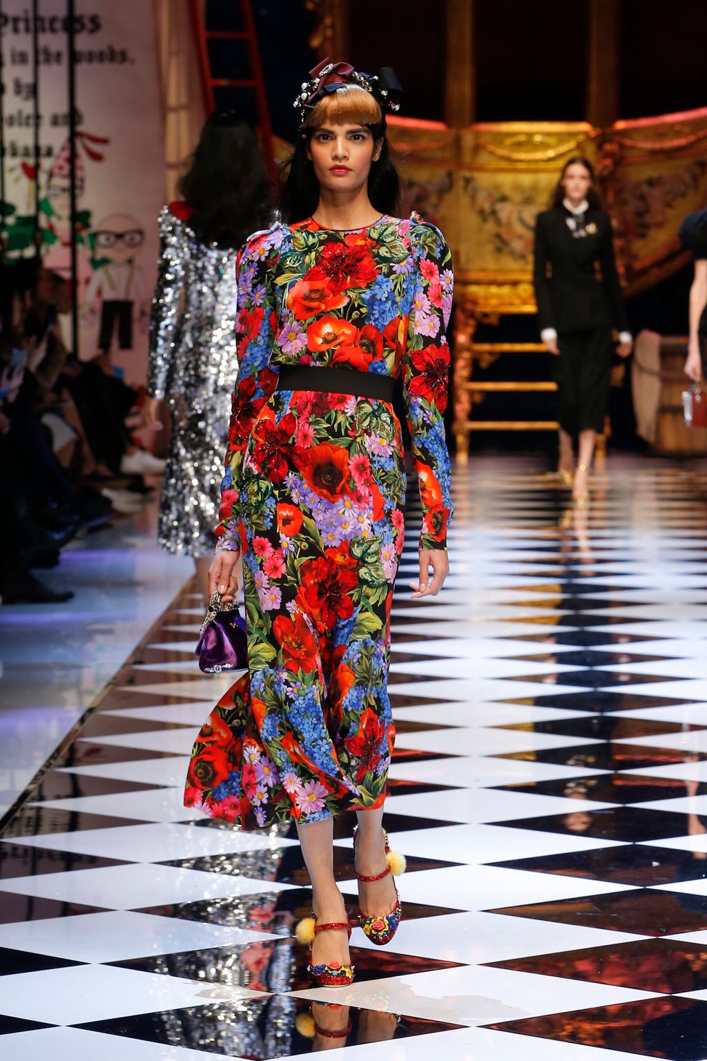 Fashion Week Milan Fall/Winter 2016 look 69 de la collection Dolce & Gabbana womenswear