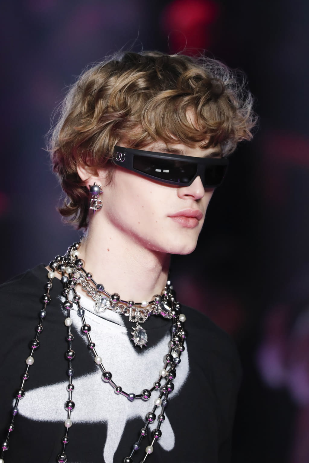 Fashion Week Milan Fall/Winter 2022 look 2 from the Dolce & Gabbana collection menswear accessories