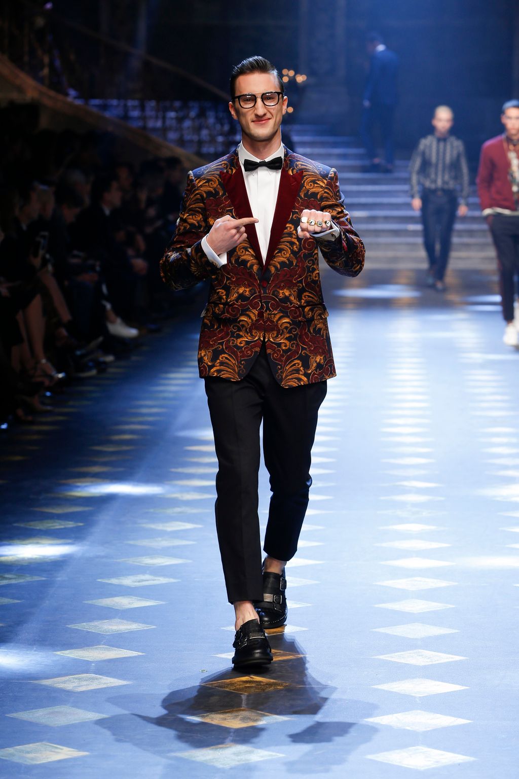 Fashion Week Milan Fall/Winter 2017 look 33 de la collection Dolce & Gabbana menswear
