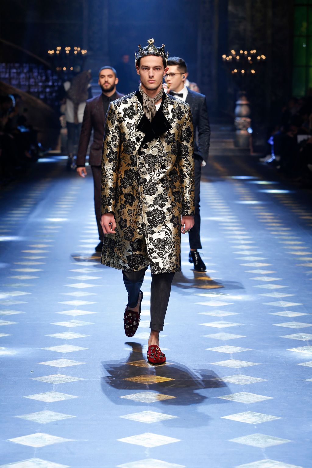 Fashion Week Milan Fall/Winter 2017 look 38 de la collection Dolce & Gabbana menswear