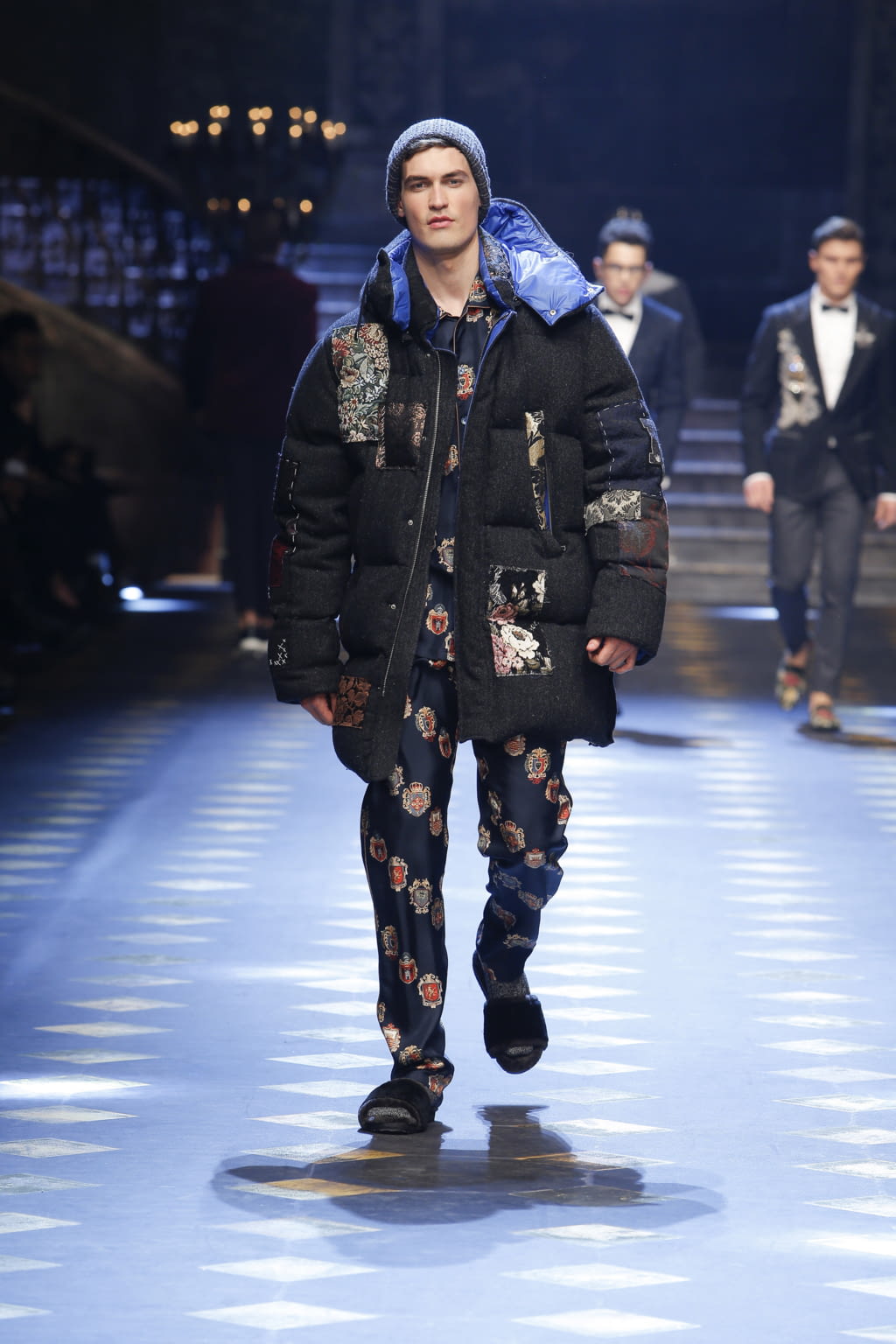 Fashion Week Milan Fall/Winter 2017 look 84 from the Dolce & Gabbana collection 男装