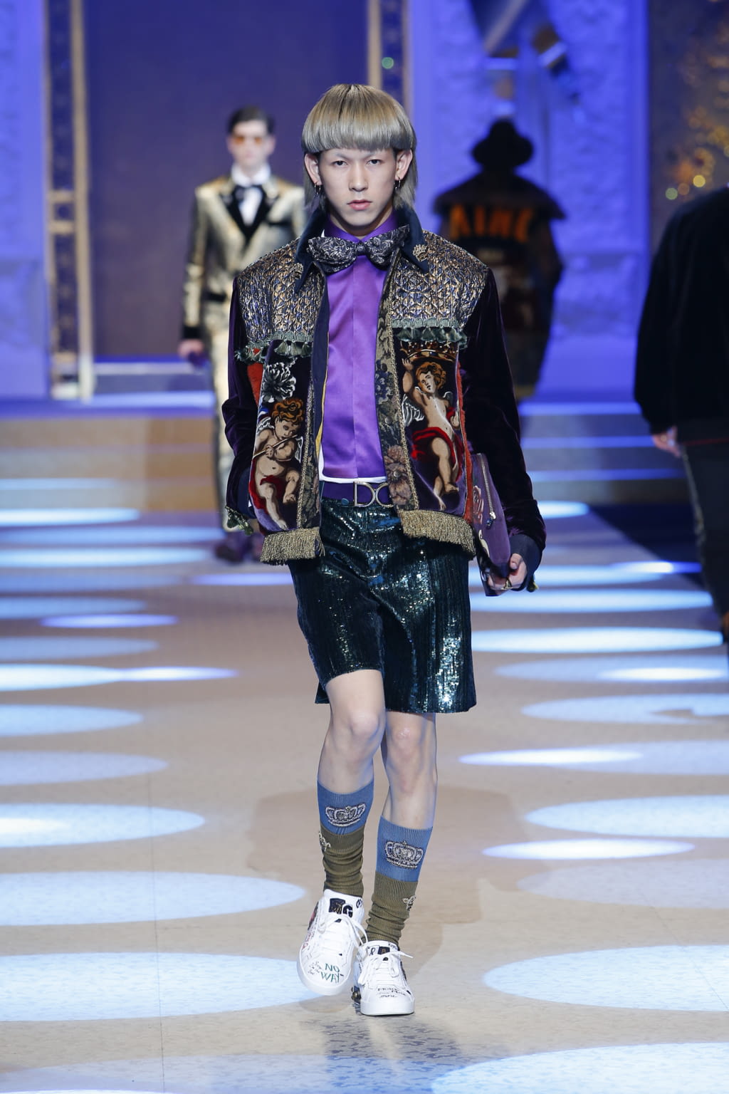 Fashion Week Milan Fall/Winter 2018 look 52 from the Dolce & Gabbana collection menswear