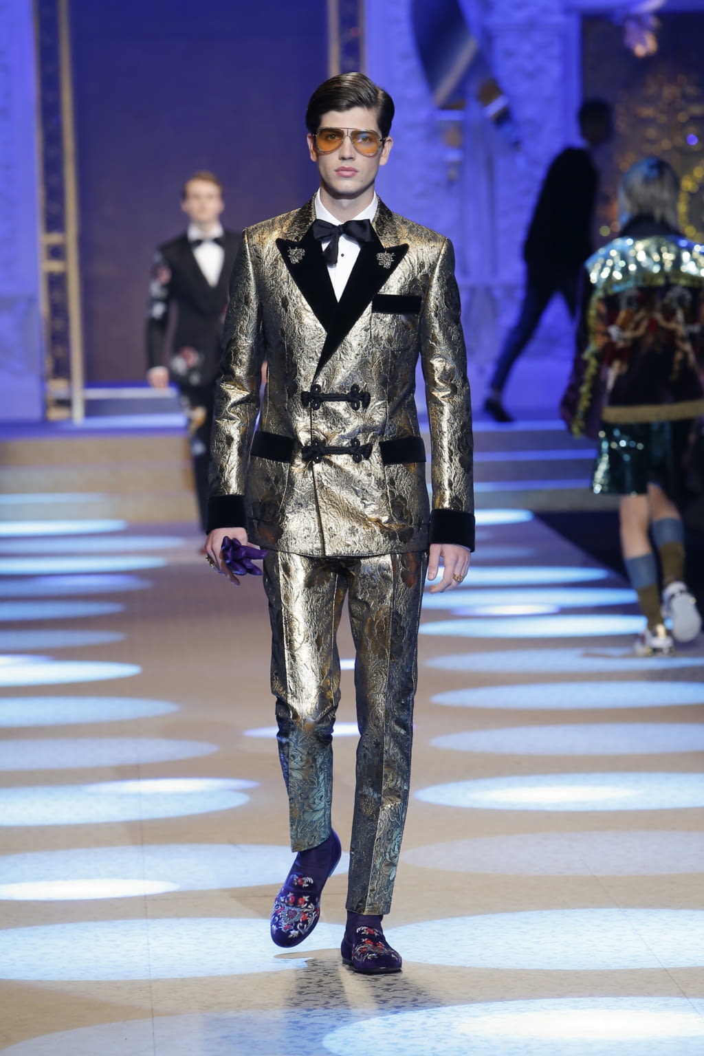 Fashion Week Milan Fall/Winter 2018 look 53 from the Dolce & Gabbana collection 男装