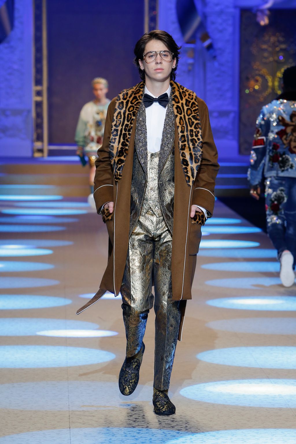 Fashion Week Milan Fall/Winter 2018 look 79 from the Dolce & Gabbana collection menswear