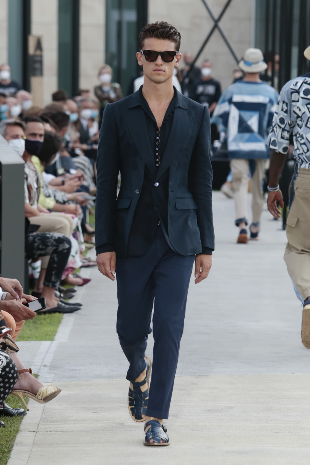 Fashion Week Milan Spring/Summer 2021 look 79 from the Dolce & Gabbana collection 男装