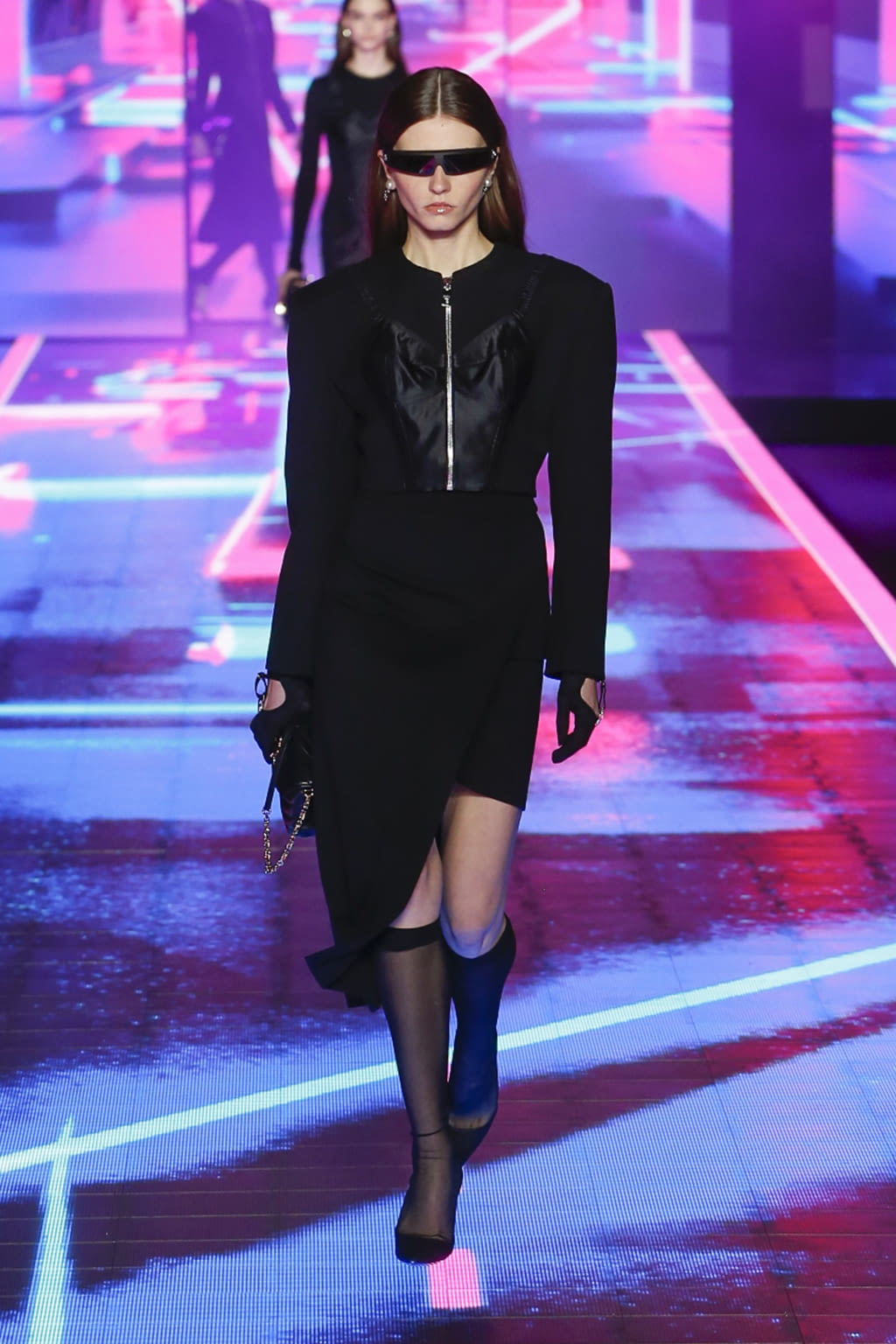 Fashion Week Milan Fall/Winter 2022 look 11 from the Dolce & Gabbana collection womenswear