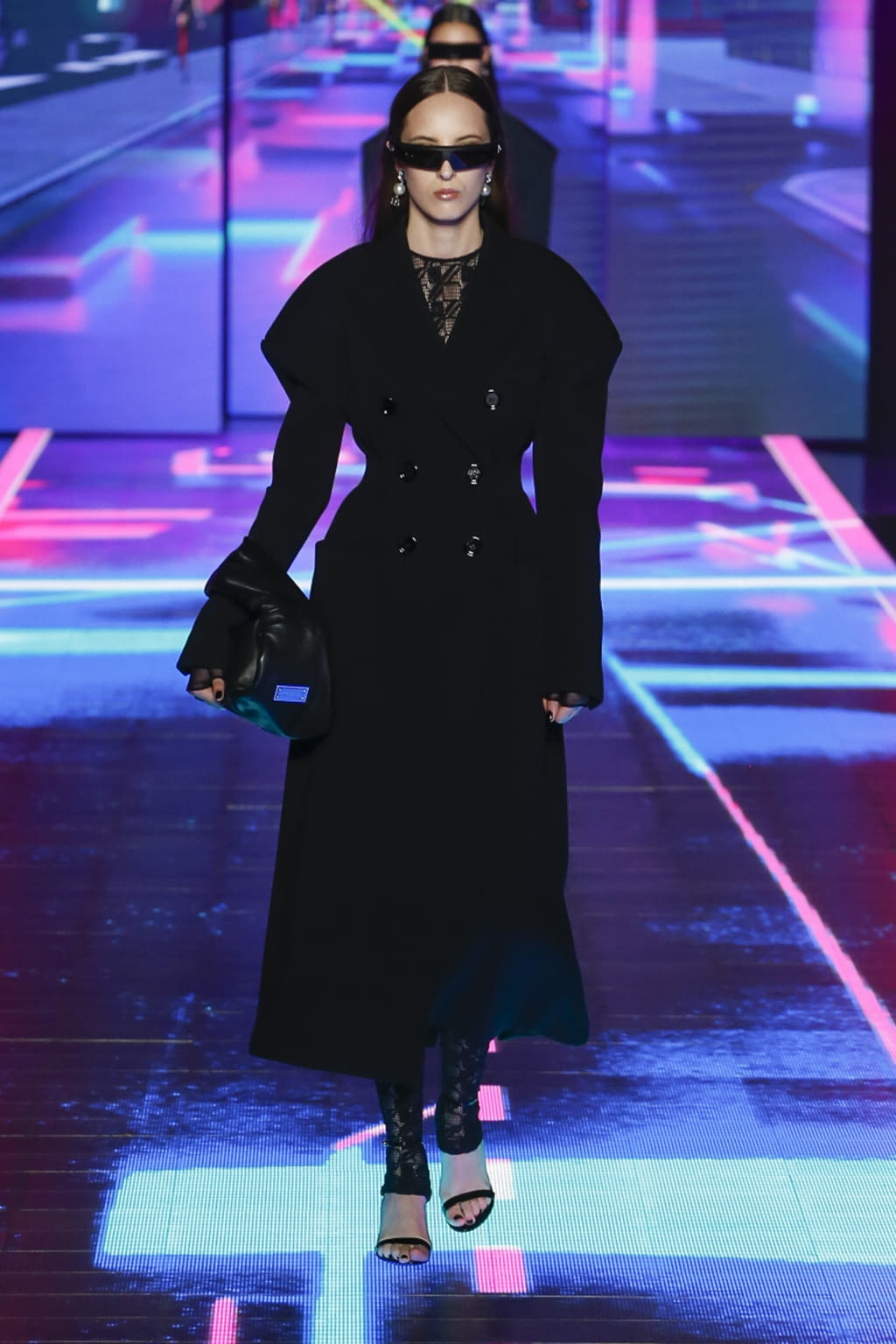 Fashion Week Milan Fall/Winter 2022 look 3 from the Dolce & Gabbana collection womenswear