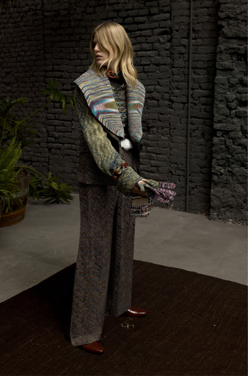 Fashion Week Milan Pre-Fall 2018 look 9 from the Missoni collection womenswear