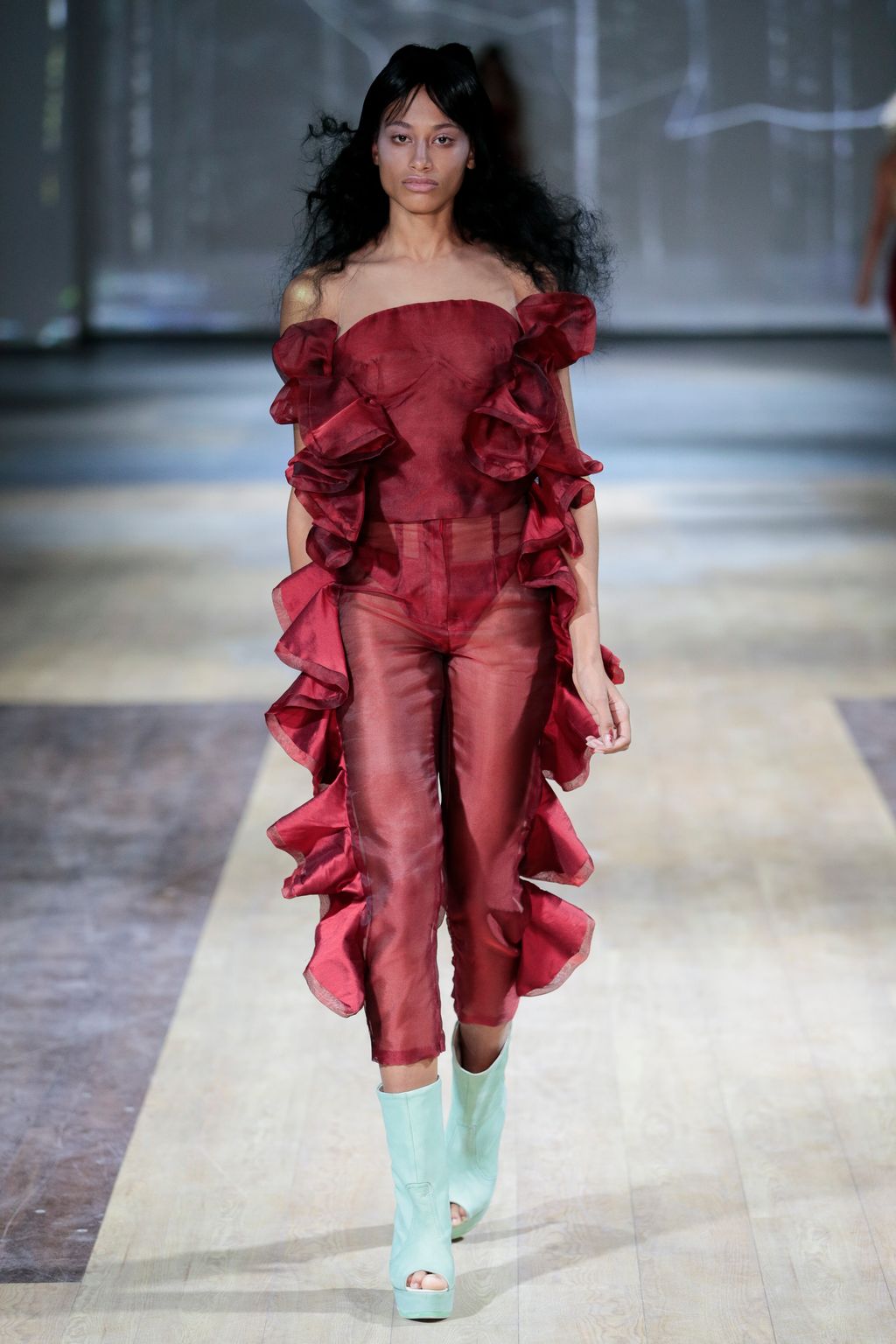Fashion Week Paris Spring/Summer 2017 look 21 de la collection Dorhout Mees womenswear