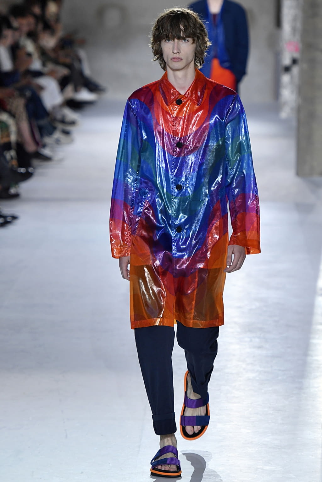 Fashion Week Paris Spring/Summer 2019 look 9 from the Dries Van Noten collection menswear