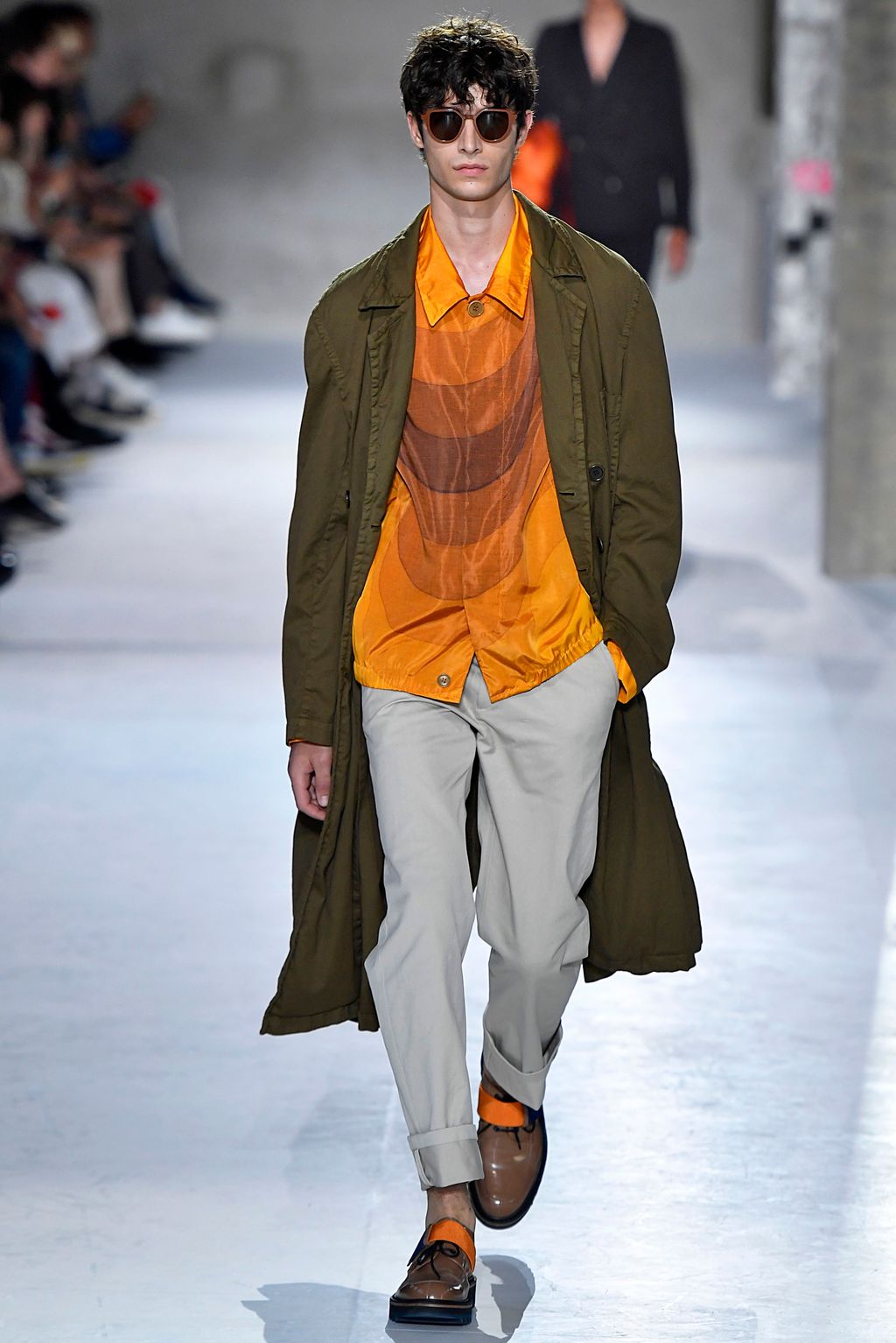 Fashion Week Paris Spring/Summer 2019 look 40 from the Dries Van Noten collection 男装