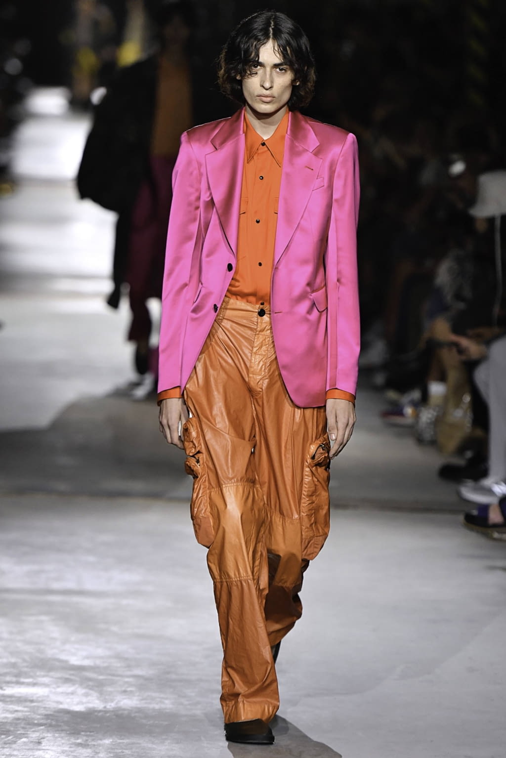Fashion Week Paris Spring/Summer 2020 look 59 from the Dries Van Noten collection 男装