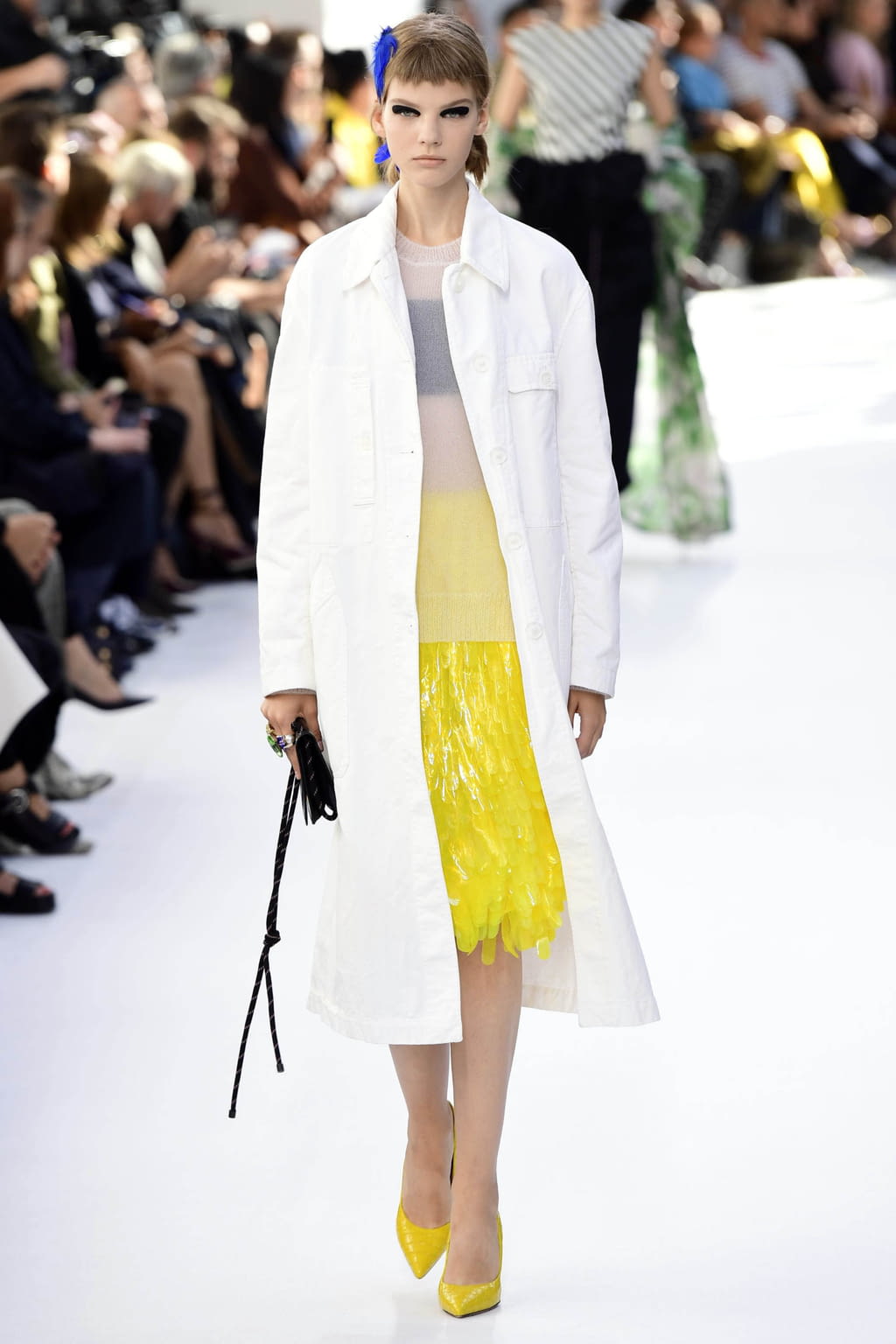 Fashion Week Paris Spring/Summer 2019 look 3 from the Dries Van Noten collection womenswear
