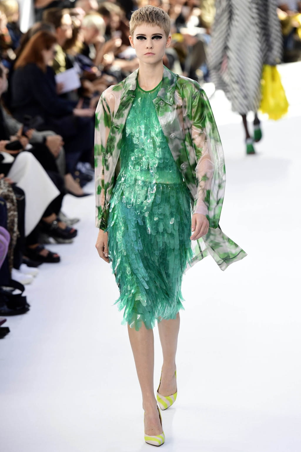 Fashion Week Paris Spring/Summer 2019 look 5 from the Dries Van Noten collection womenswear