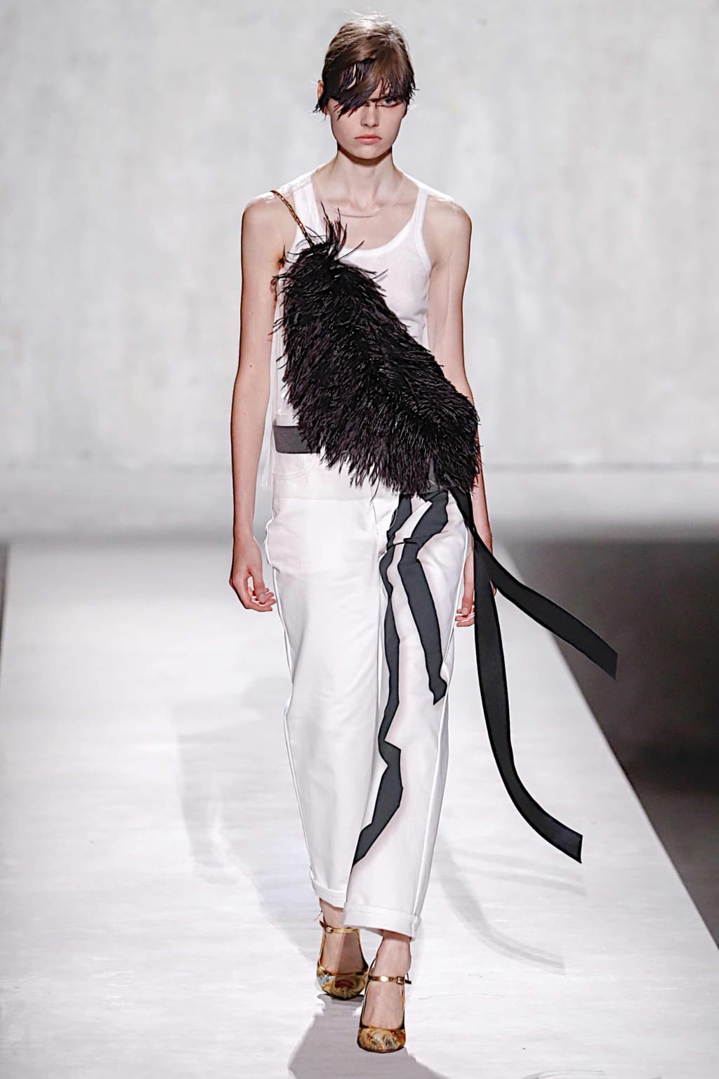 Fashion Week Paris Spring/Summer 2020 look 10 de la collection Dries Van Noten womenswear