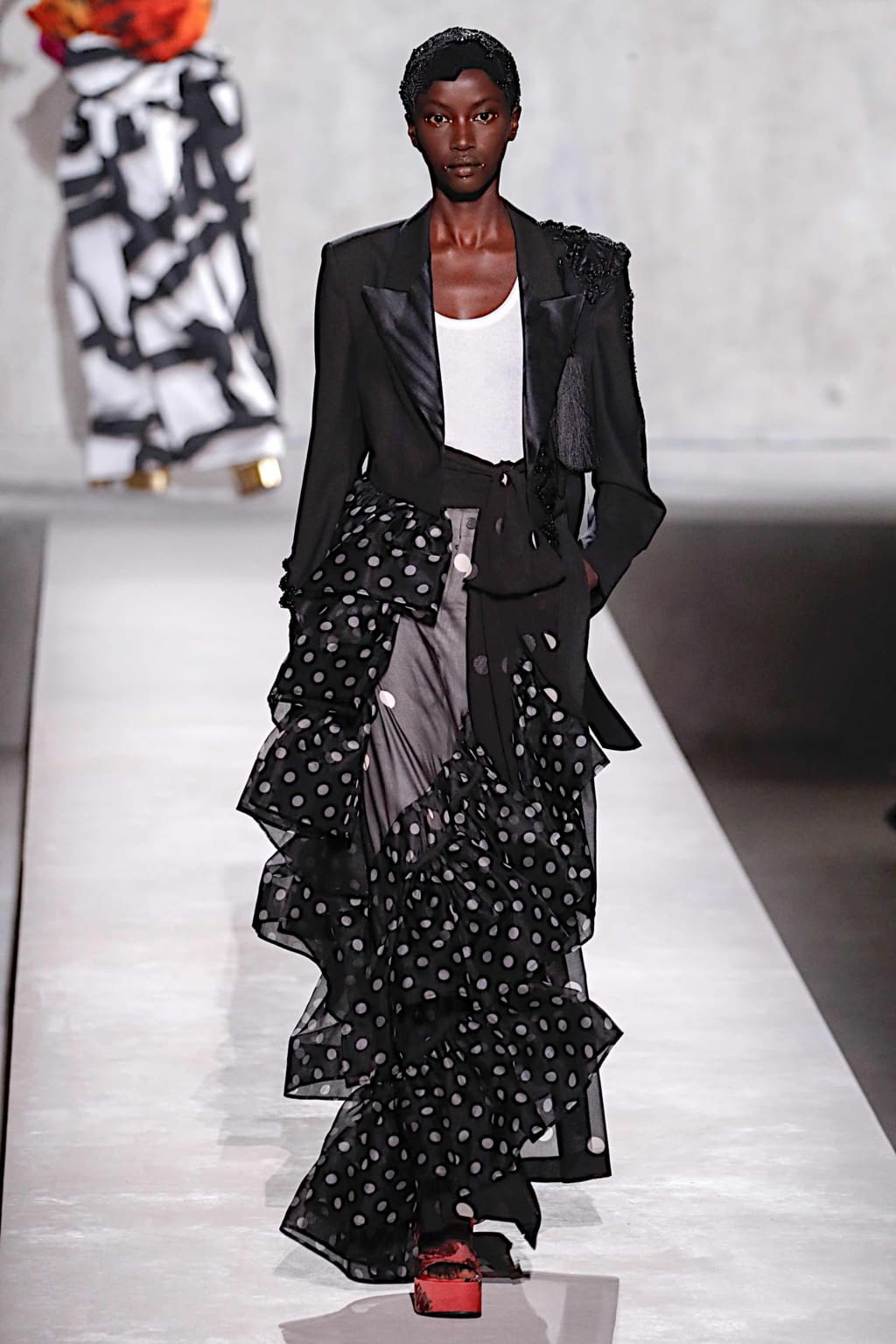 Fashion Week Paris Spring/Summer 2020 look 12 de la collection Dries Van Noten womenswear