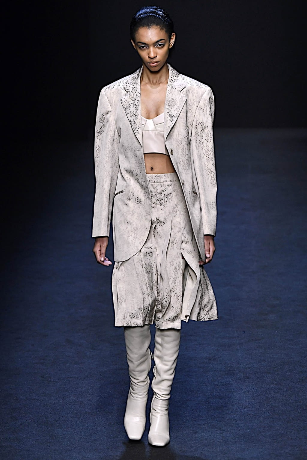 Fashion Week Milan Fall/Winter 2020 look 7 de la collection DROMe womenswear