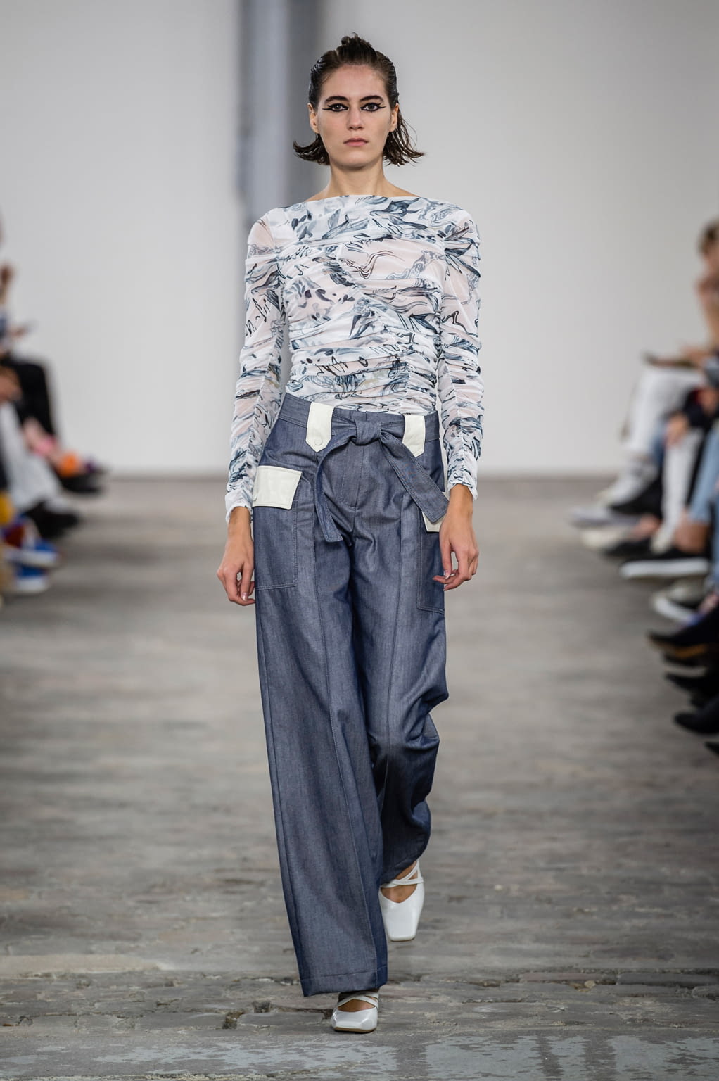 Fashion Week Paris Spring/Summer 2019 look 6 from the DROMe collection 女装