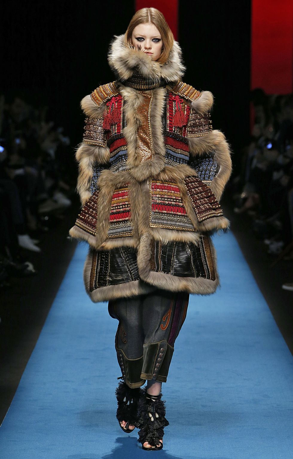 Fashion Week Milan Fall/Winter 2016 look 18 from the Dsquared2 collection 女装