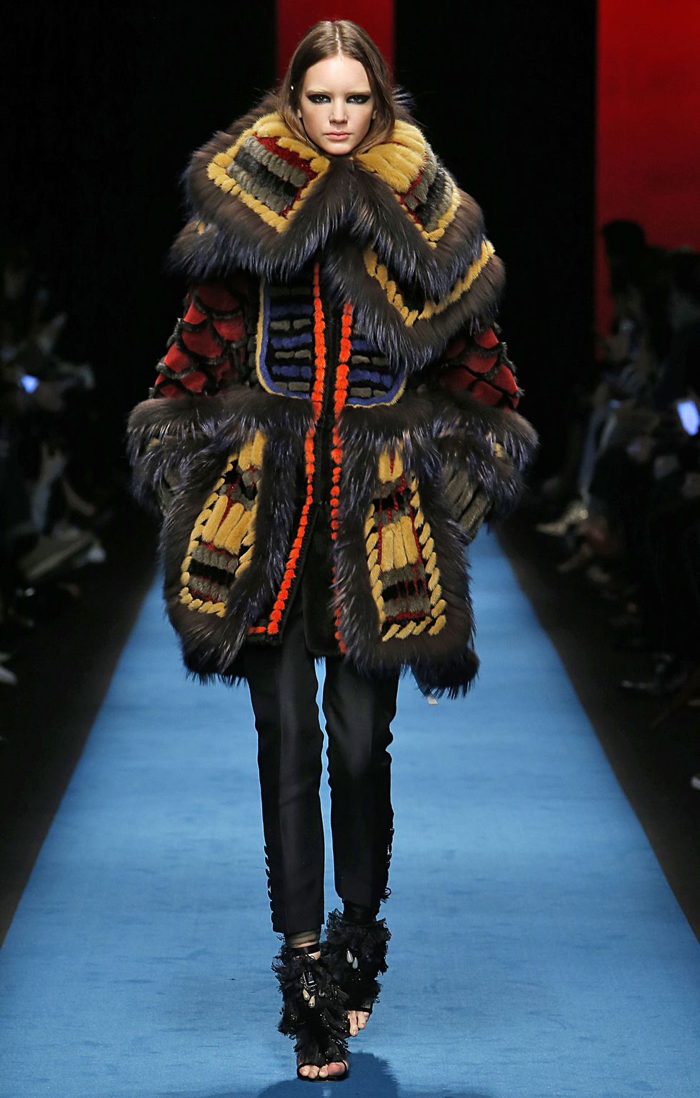 Fashion Week Milan Fall/Winter 2016 look 26 from the Dsquared2 collection 女装