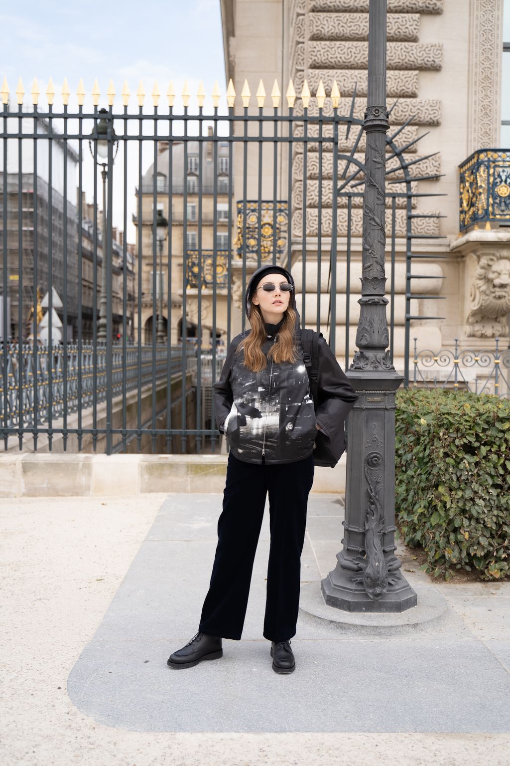 Fashion Week Paris Fall/Winter 2022 look 6 de la collection Agnès B womenswear