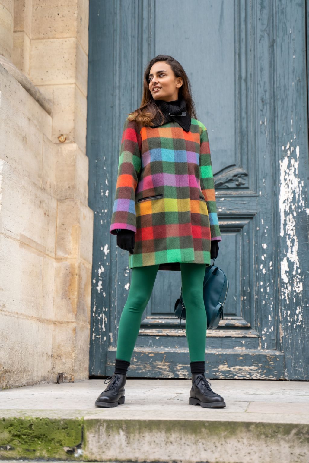 Fashion Week Paris Fall/Winter 2022 look 9 de la collection Agnès B womenswear