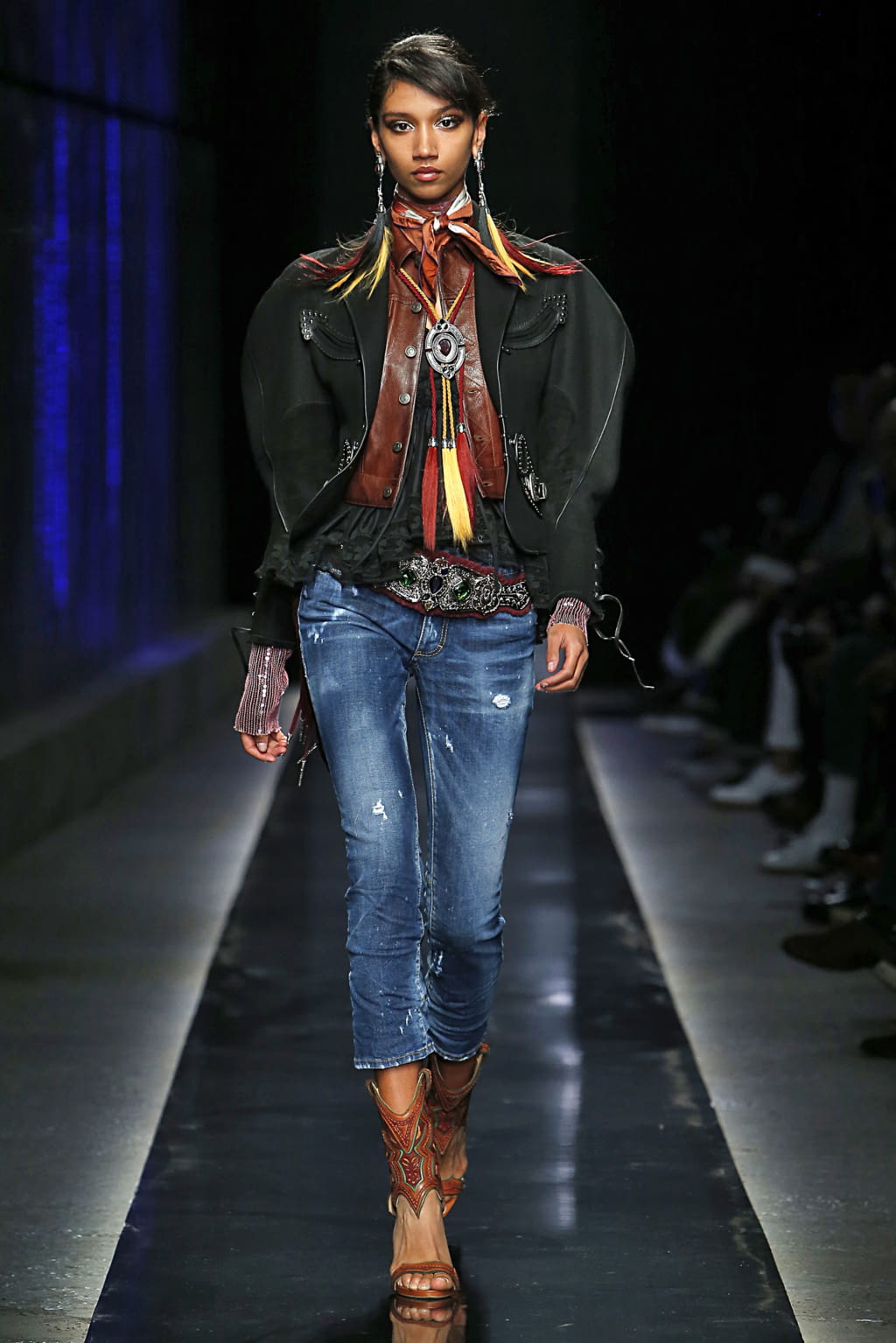 Fashion Week Milan Fall/Winter 2018 look 9 from the Dsquared2 collection 男装