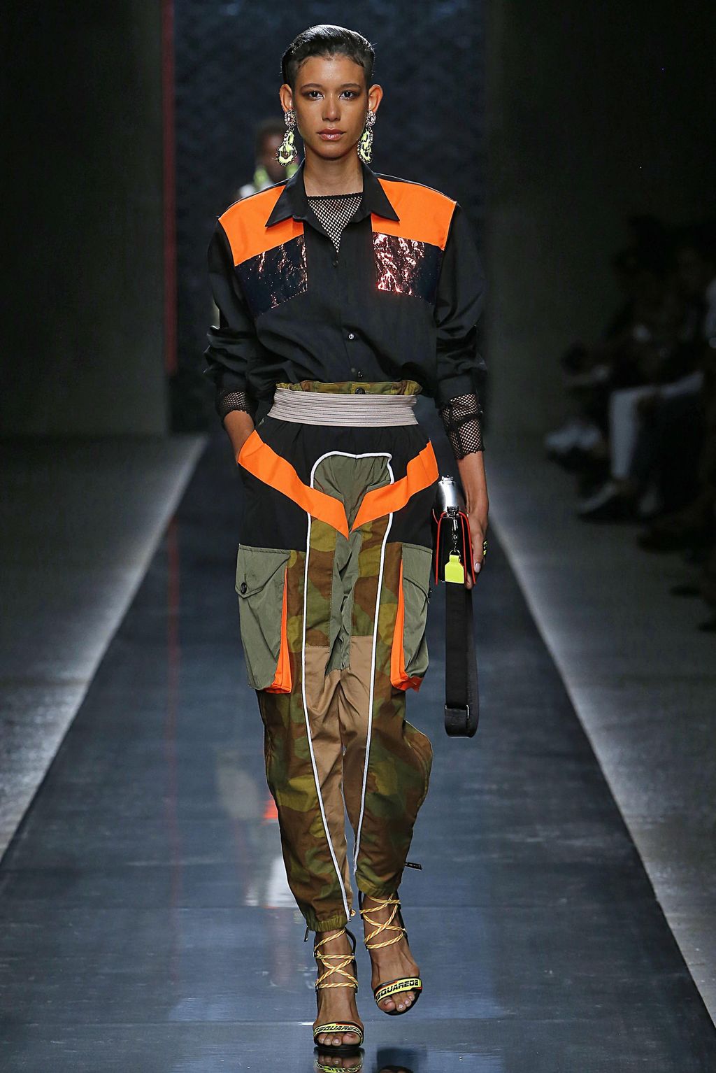 Fashion Week Milan Spring/Summer 2019 look 23 de la collection Dsquared2 menswear