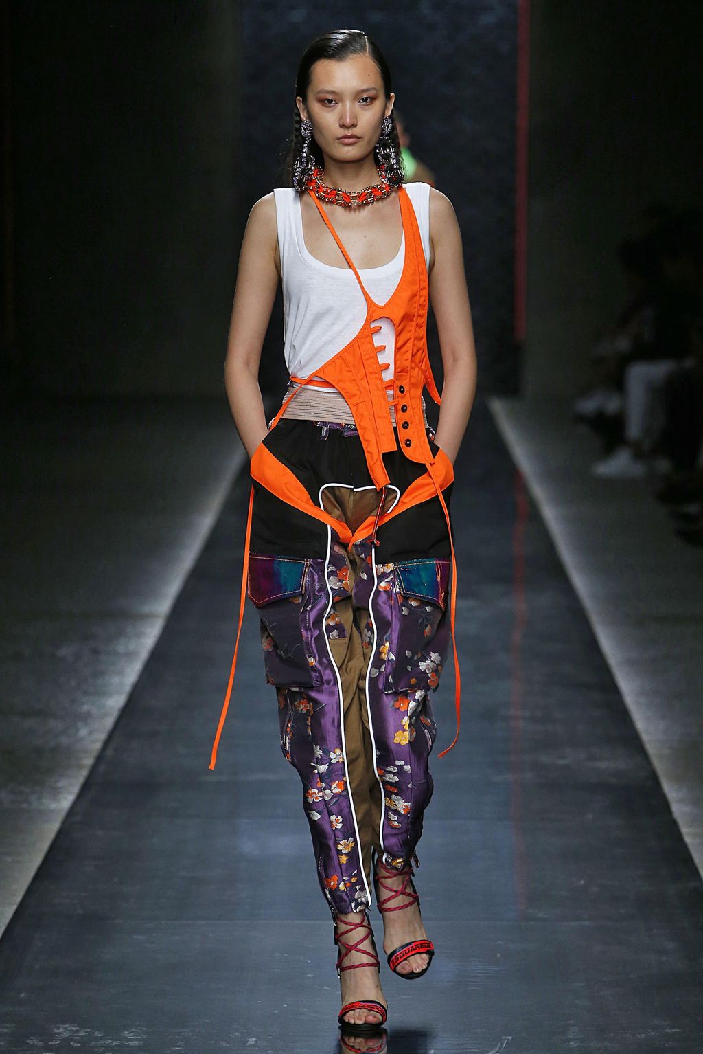 Fashion Week Milan Spring/Summer 2019 look 26 de la collection Dsquared2 menswear